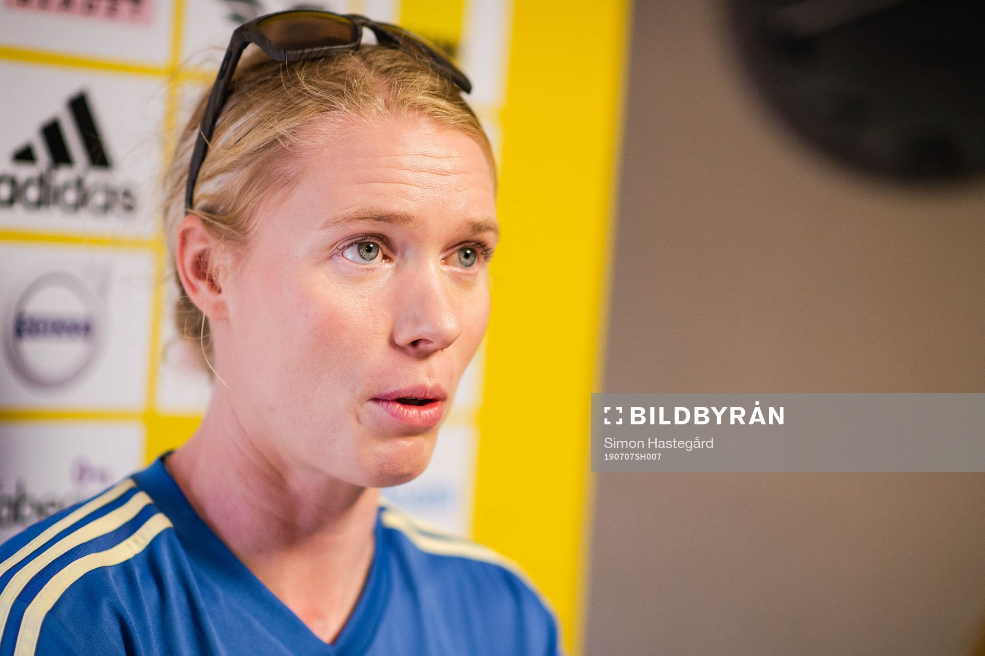 Goalkeeper Hedvig Lindahl  of Sweden