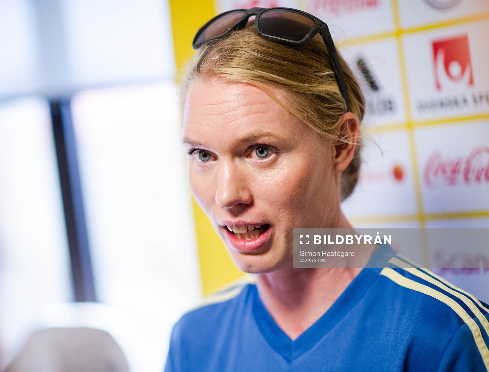 Goalkeeper Hedvig Lindahl  of Sweden