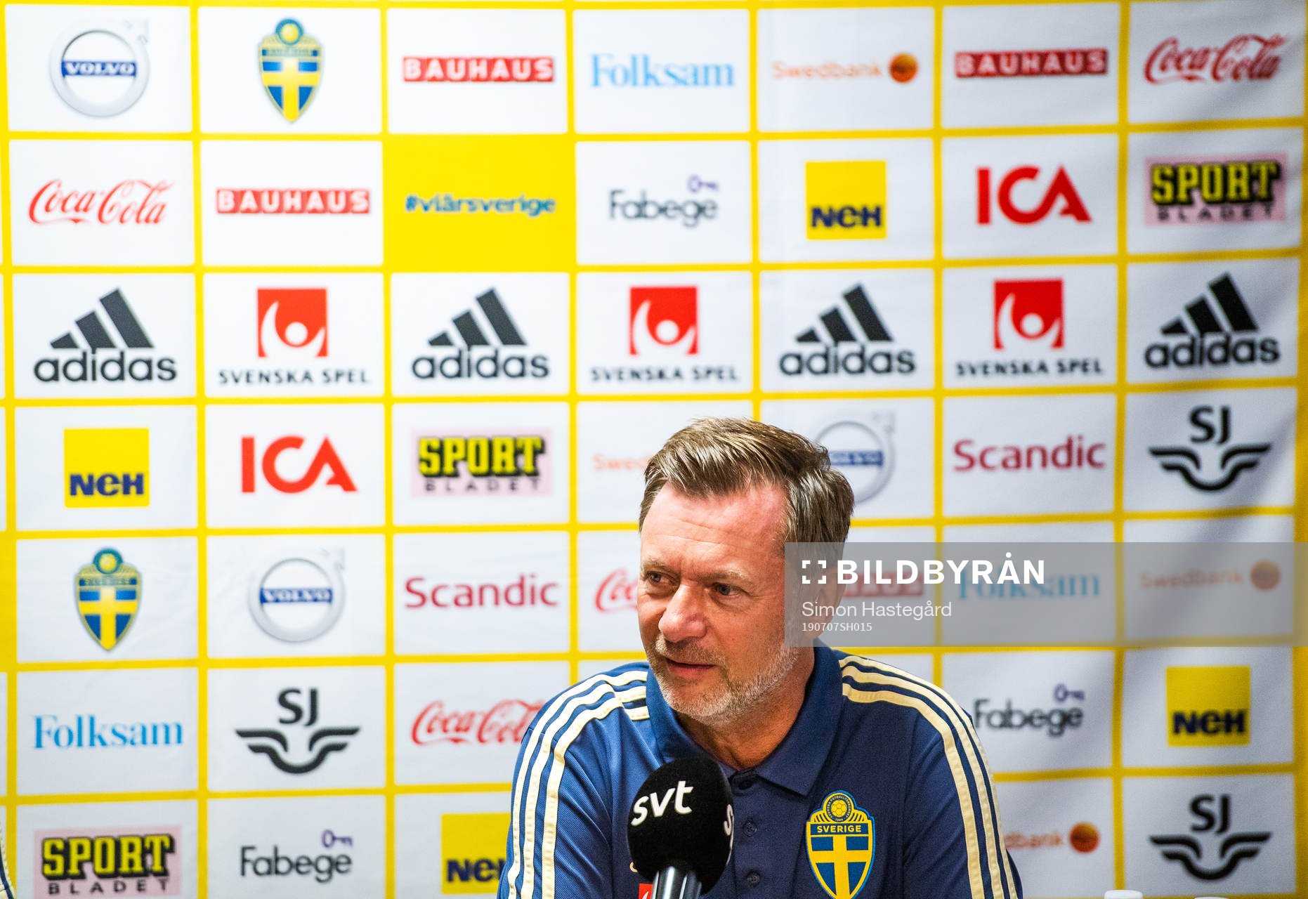 Peter Gerhardsson, Head coach of Sweden