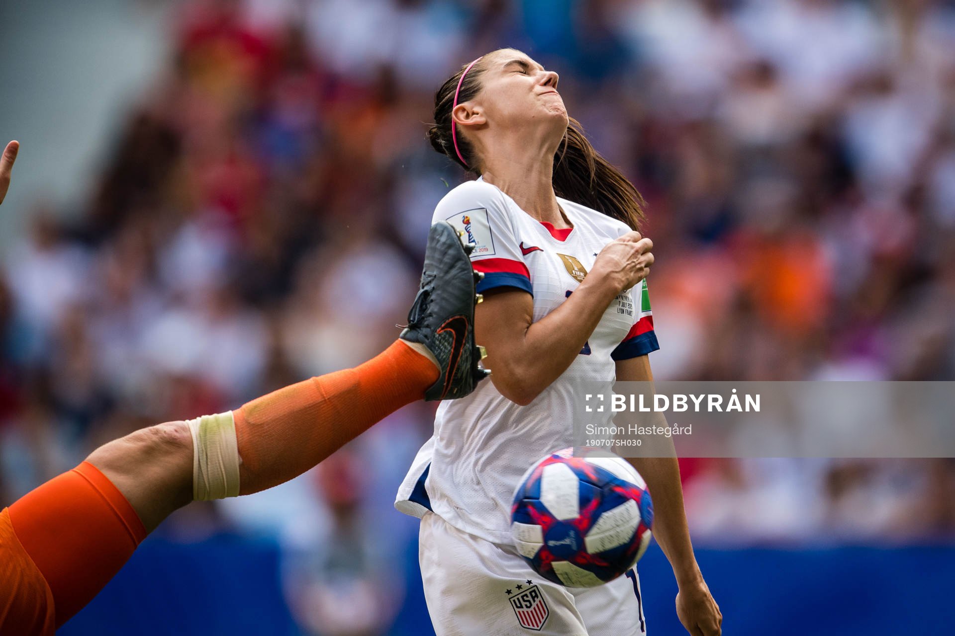 Alex Morgan of USA
