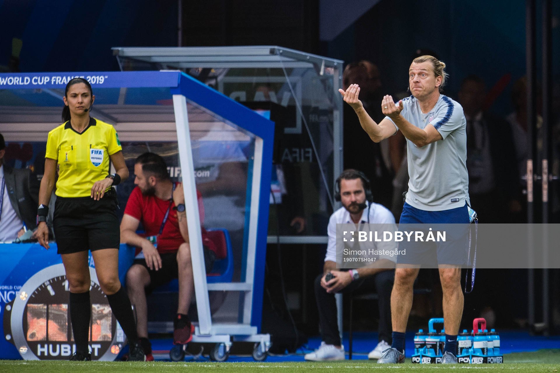 Tony Gustavsson, assistant coach of USA