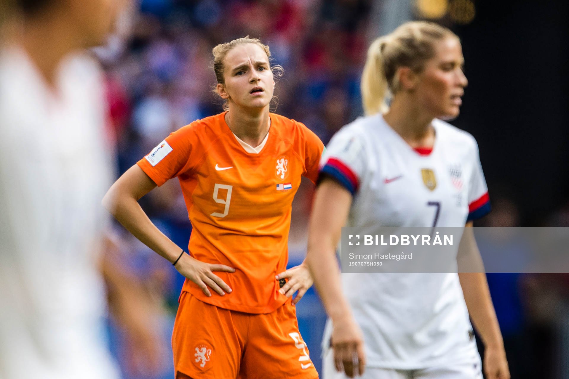 Anna Margaretha Marina Astrid Miedema of Netherlands looks
