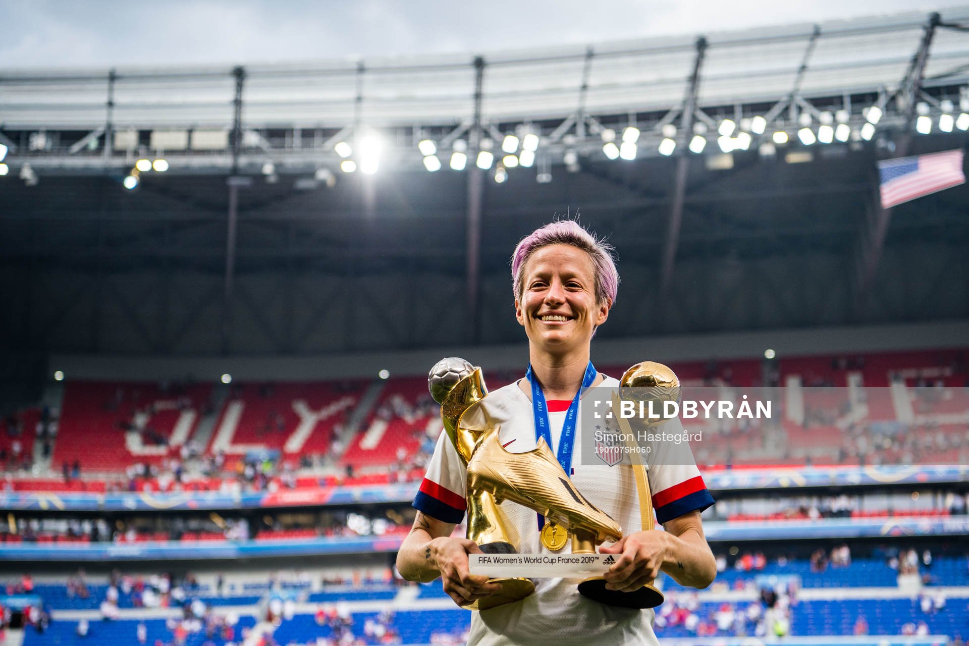 Megan Rapinoe of USA celebrates
