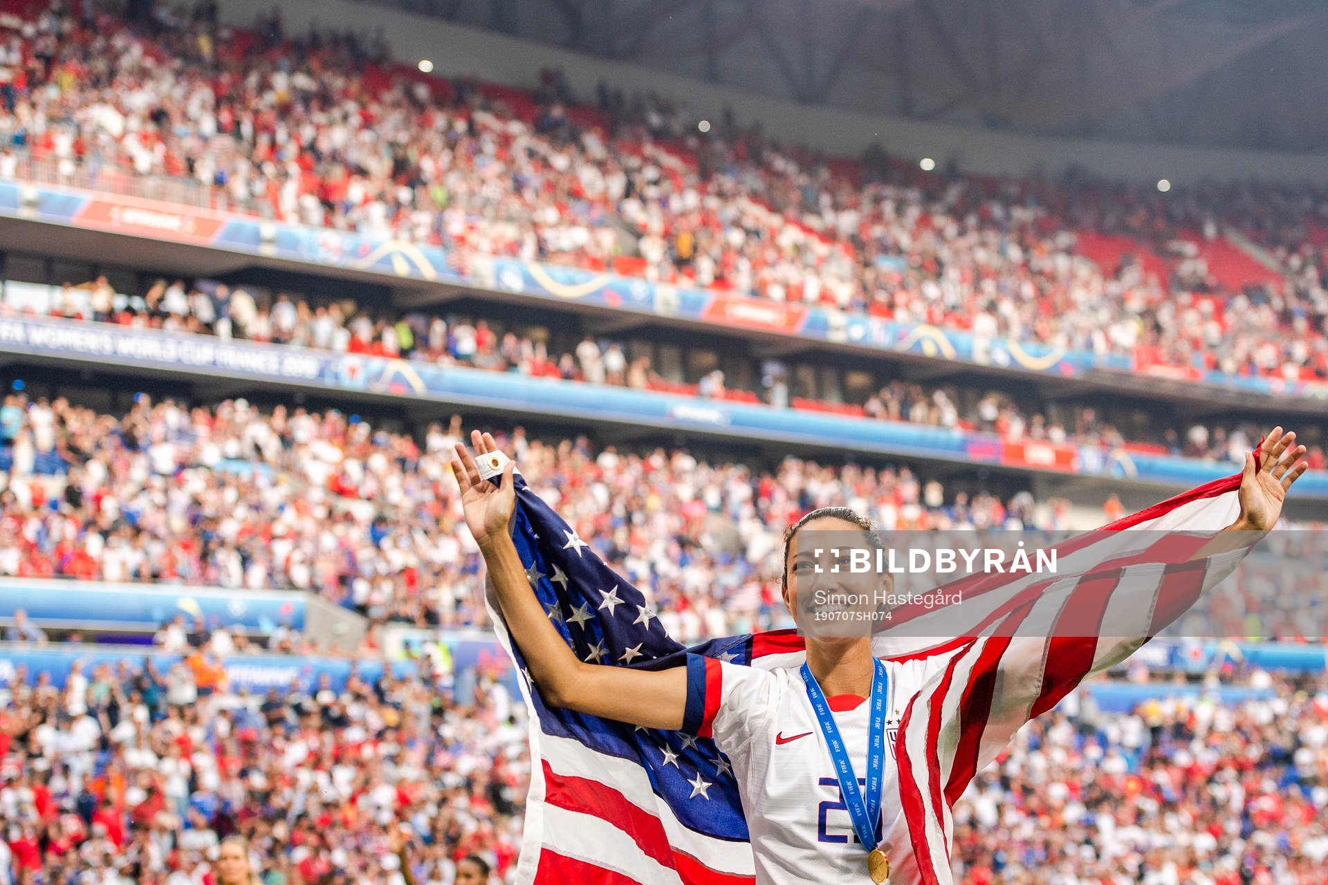 Christen Press of USA celebrate