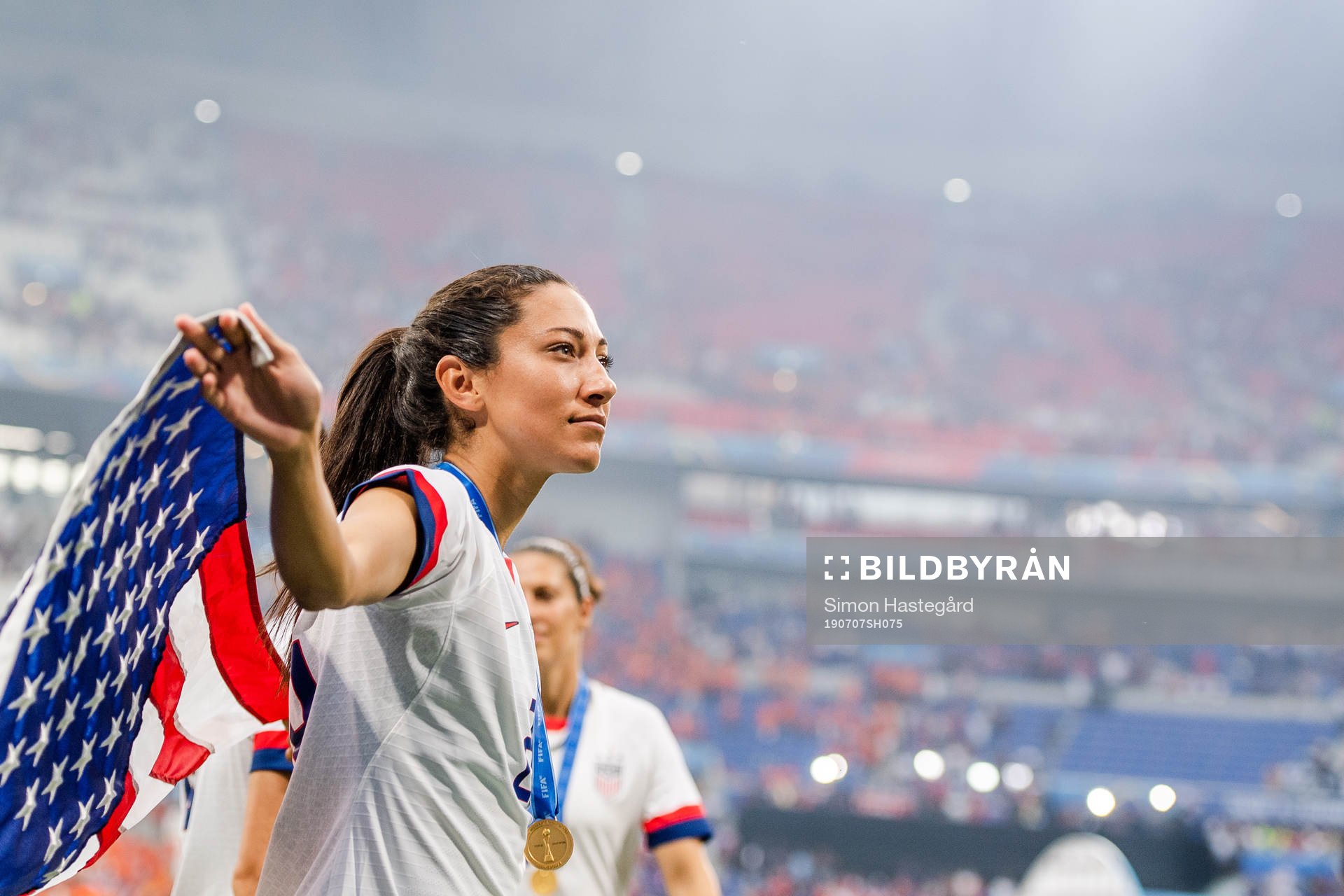 Christen Press of USA celebrate