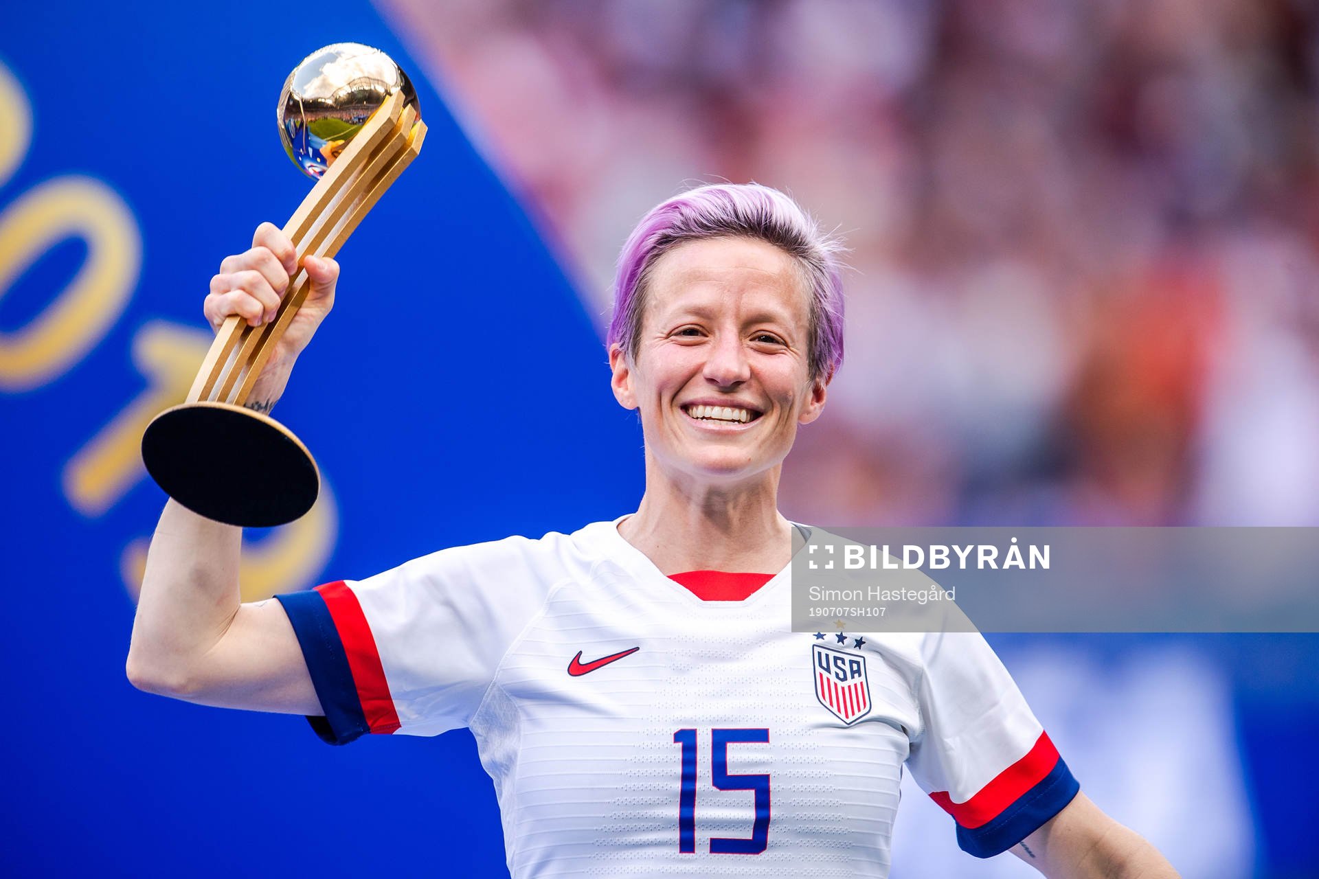 Megan Rapinoe of USA celebrates