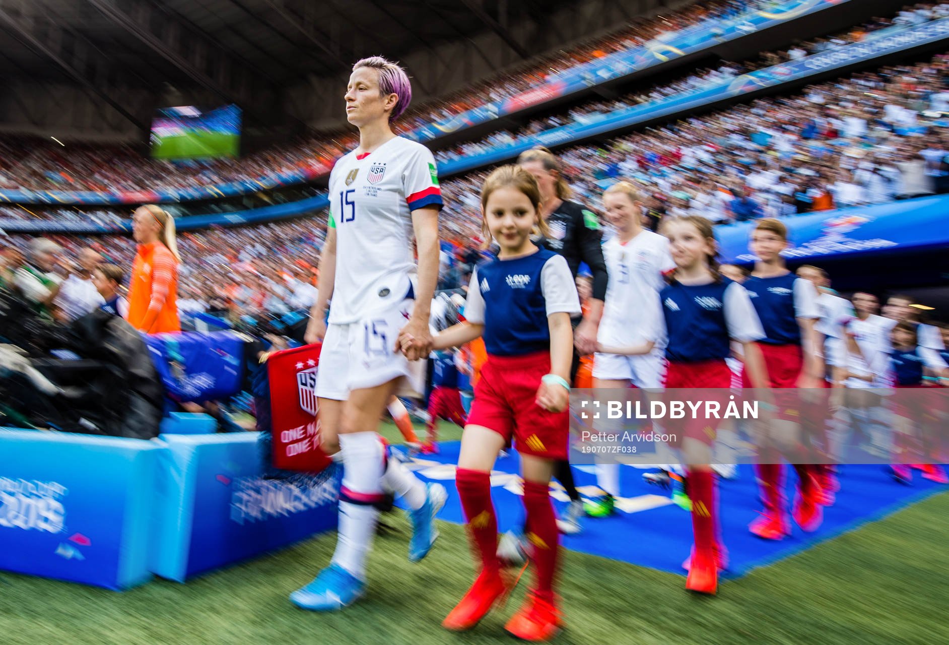 Megan Rapinoe of USA