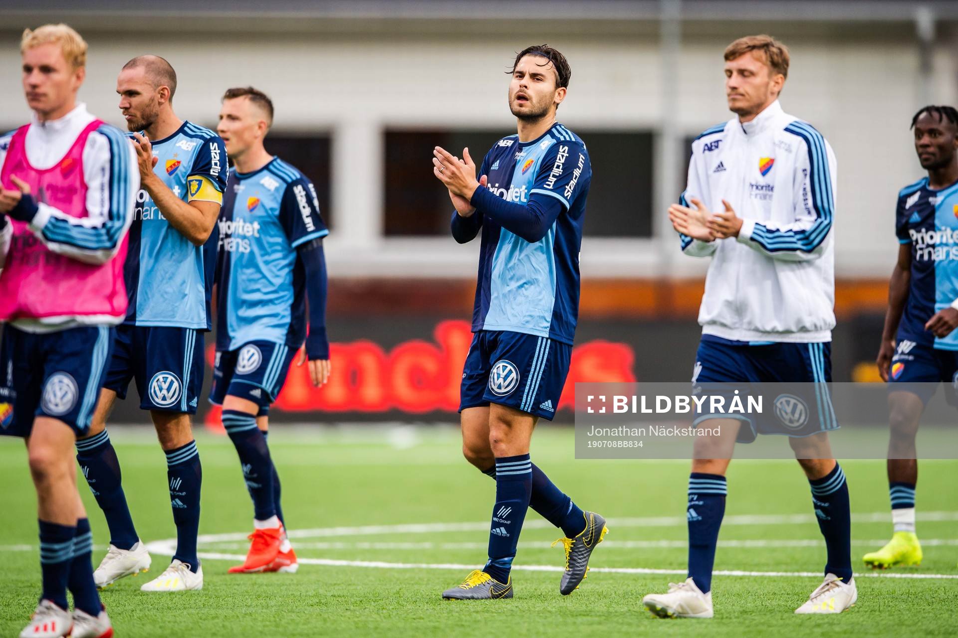 Djurgårdens spelare deppar