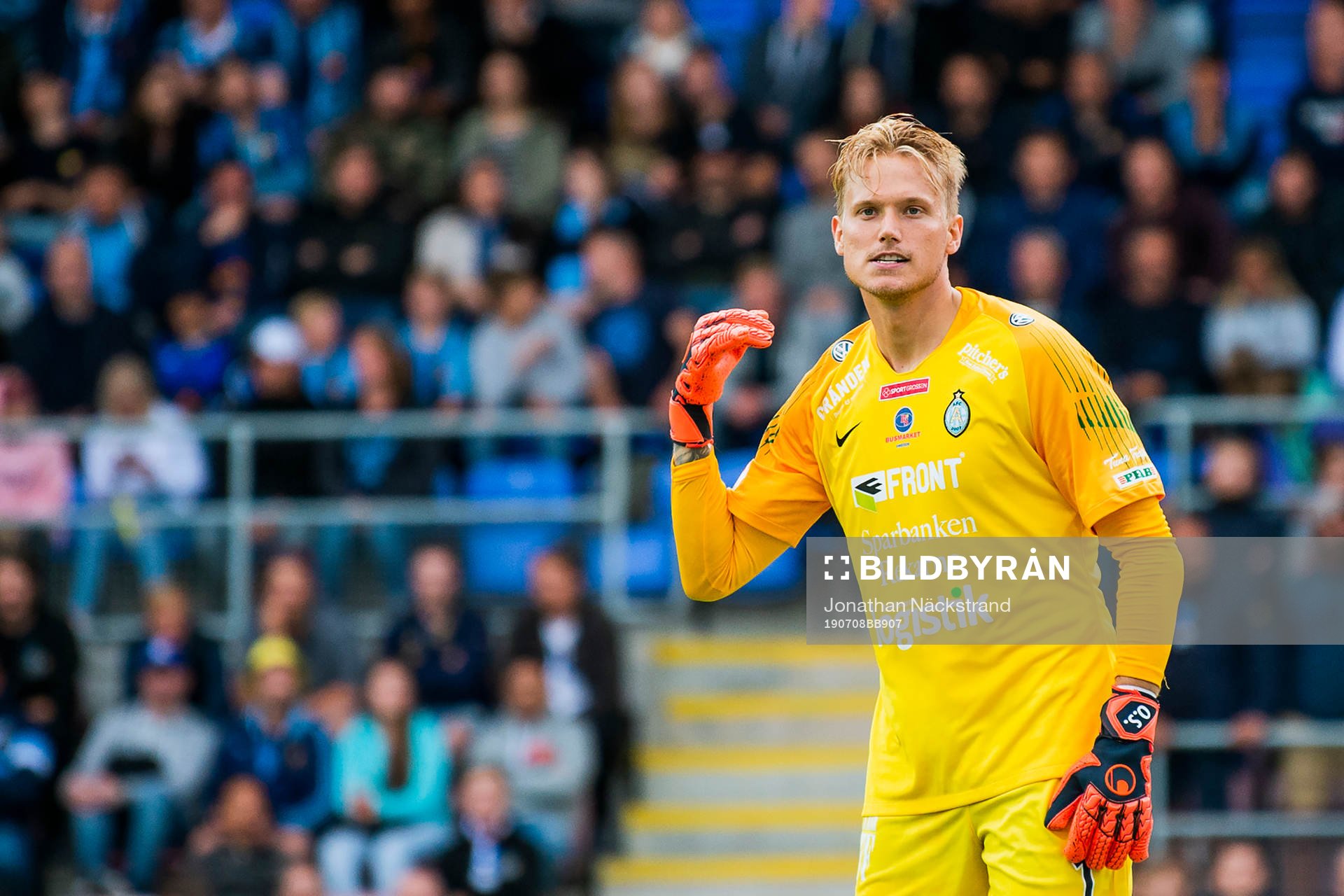 AFC Eskilstunas målvakt Ole Söderberg