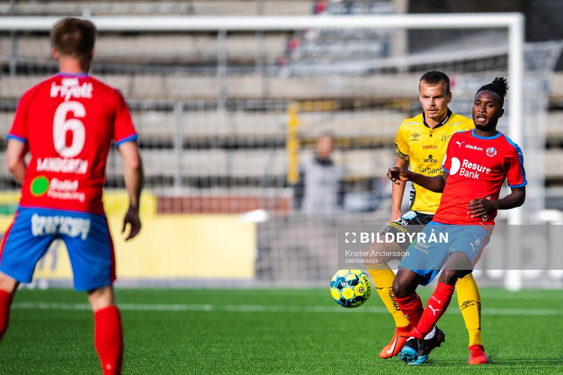 Helsingborgs Mamudu Moro och Elfsborgs Gustav Henriksson