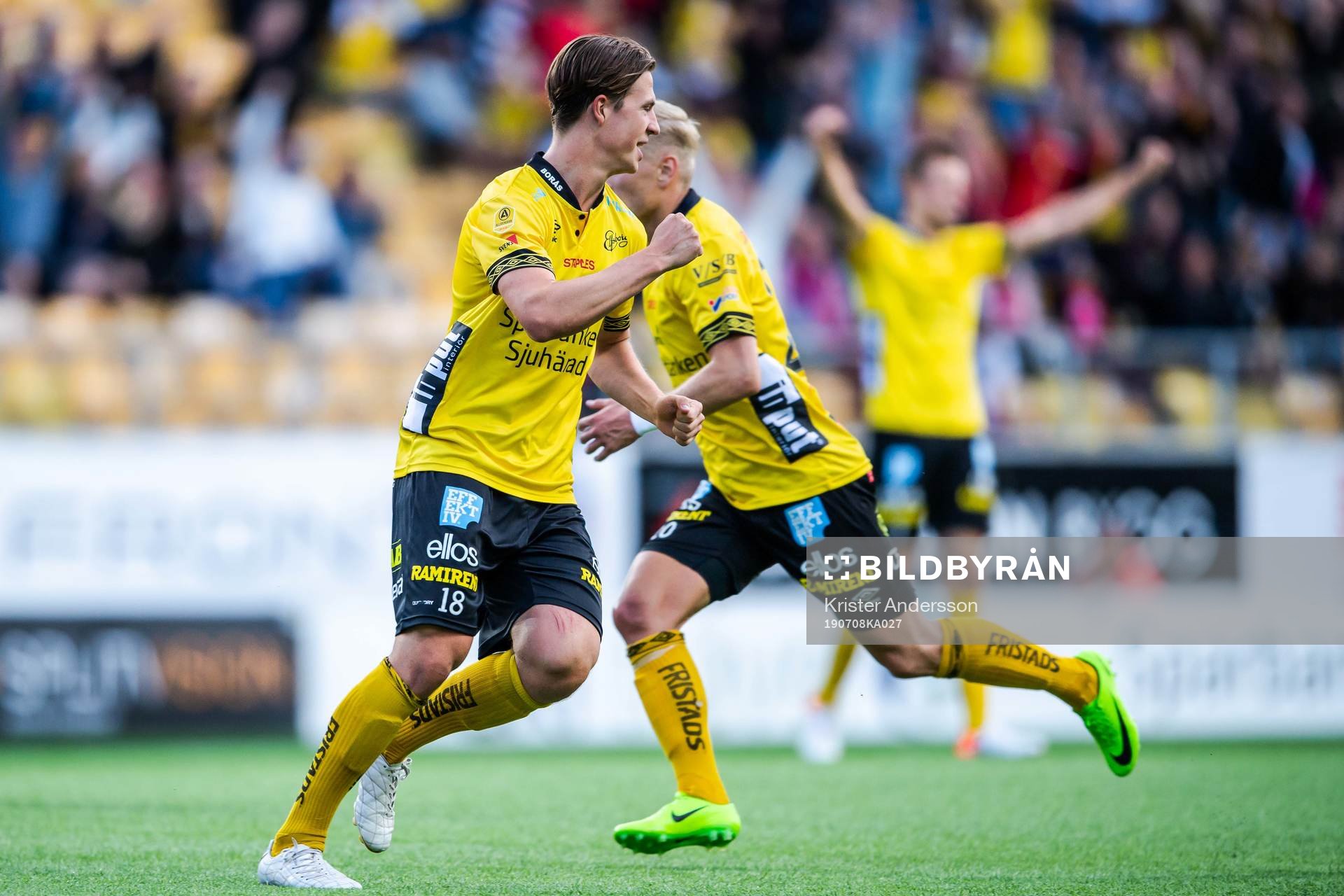 Elfsborgs Simon Olsson jublar