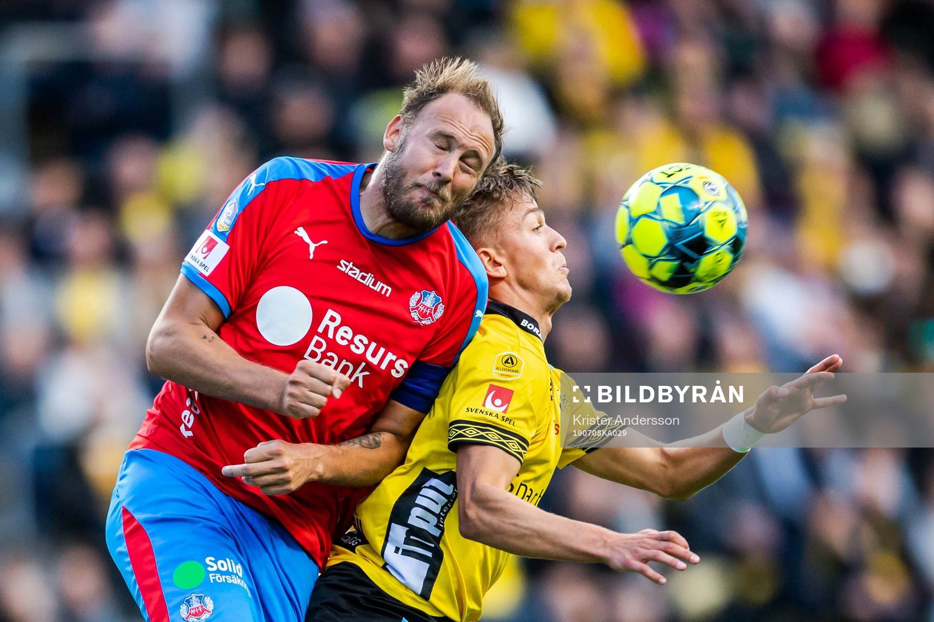 Helsingborgs Andreas Granqvist och Elfsborgs Jesper Karlsson
