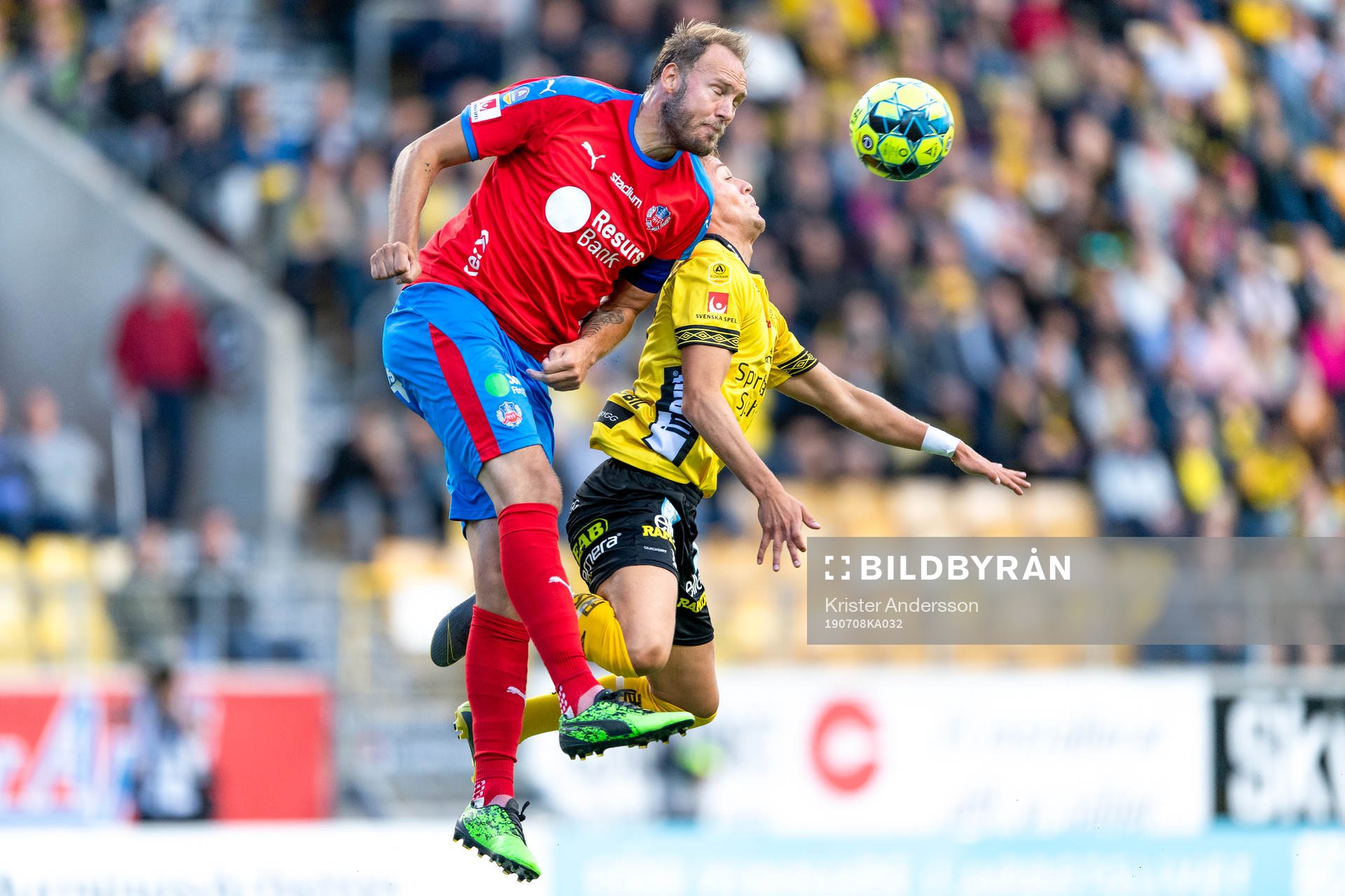 Helsingborgs Andreas Granqvist och Elfsborgs Jesper Karlsson