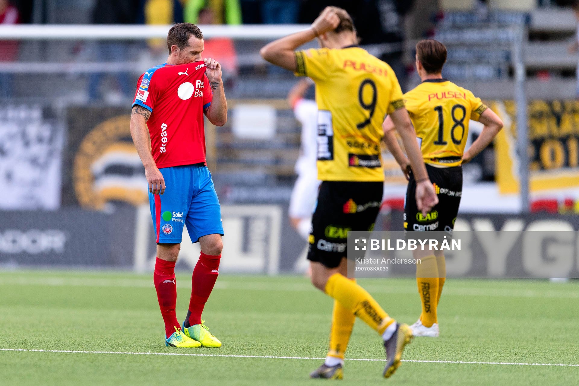 Helsingborgs Johan Persson deppar