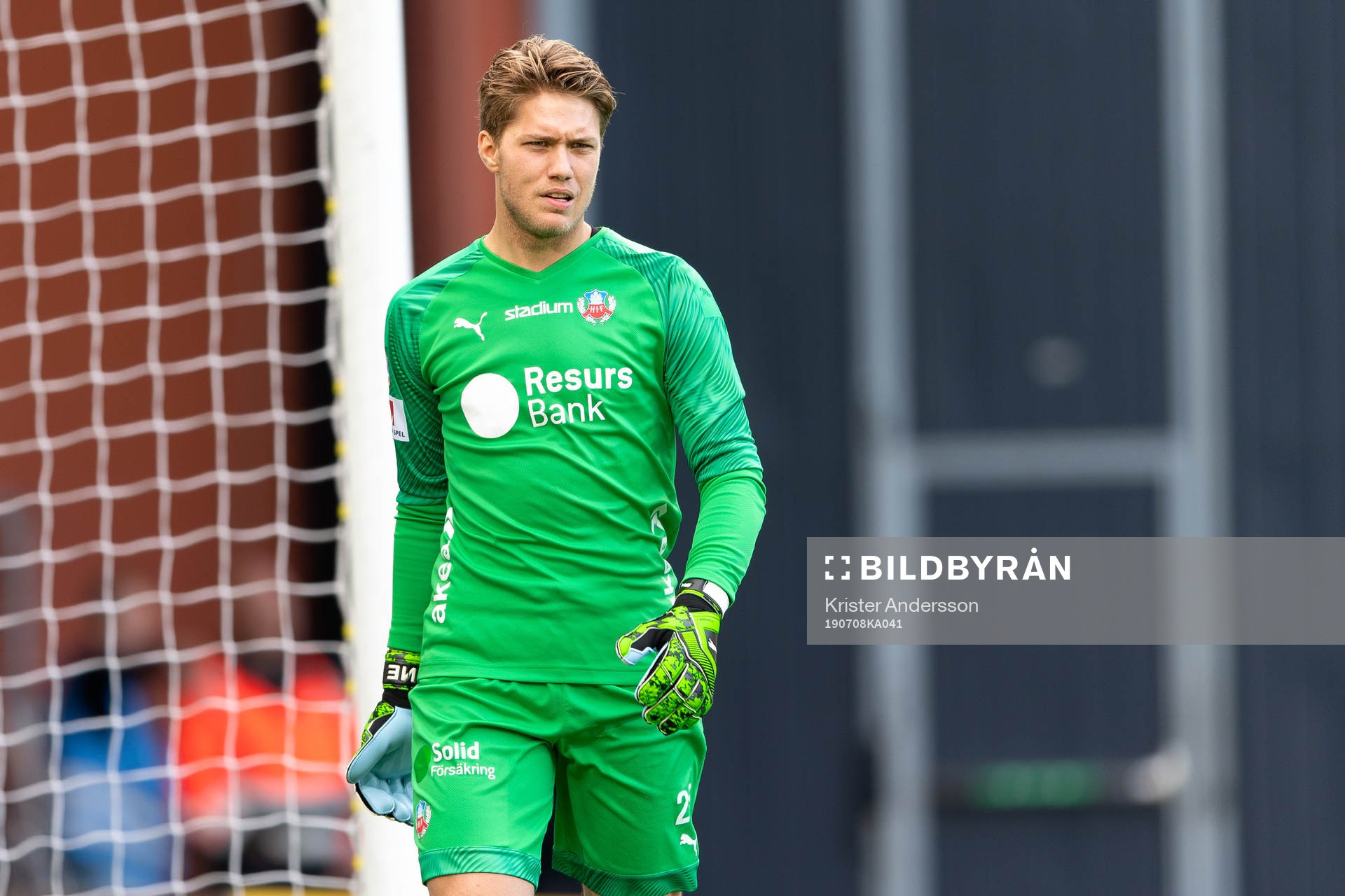 Helsingborgs målvakt Kalle Joelsson