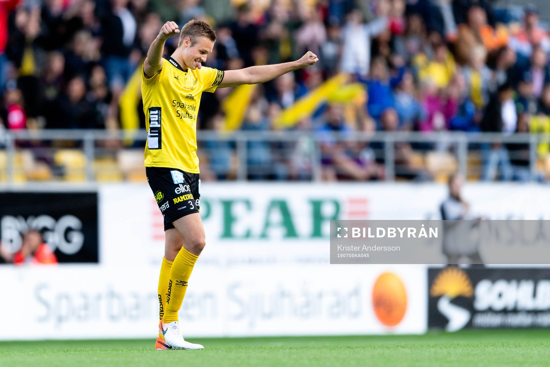 Elfsborgs Stian Rode Gregersen jublar
