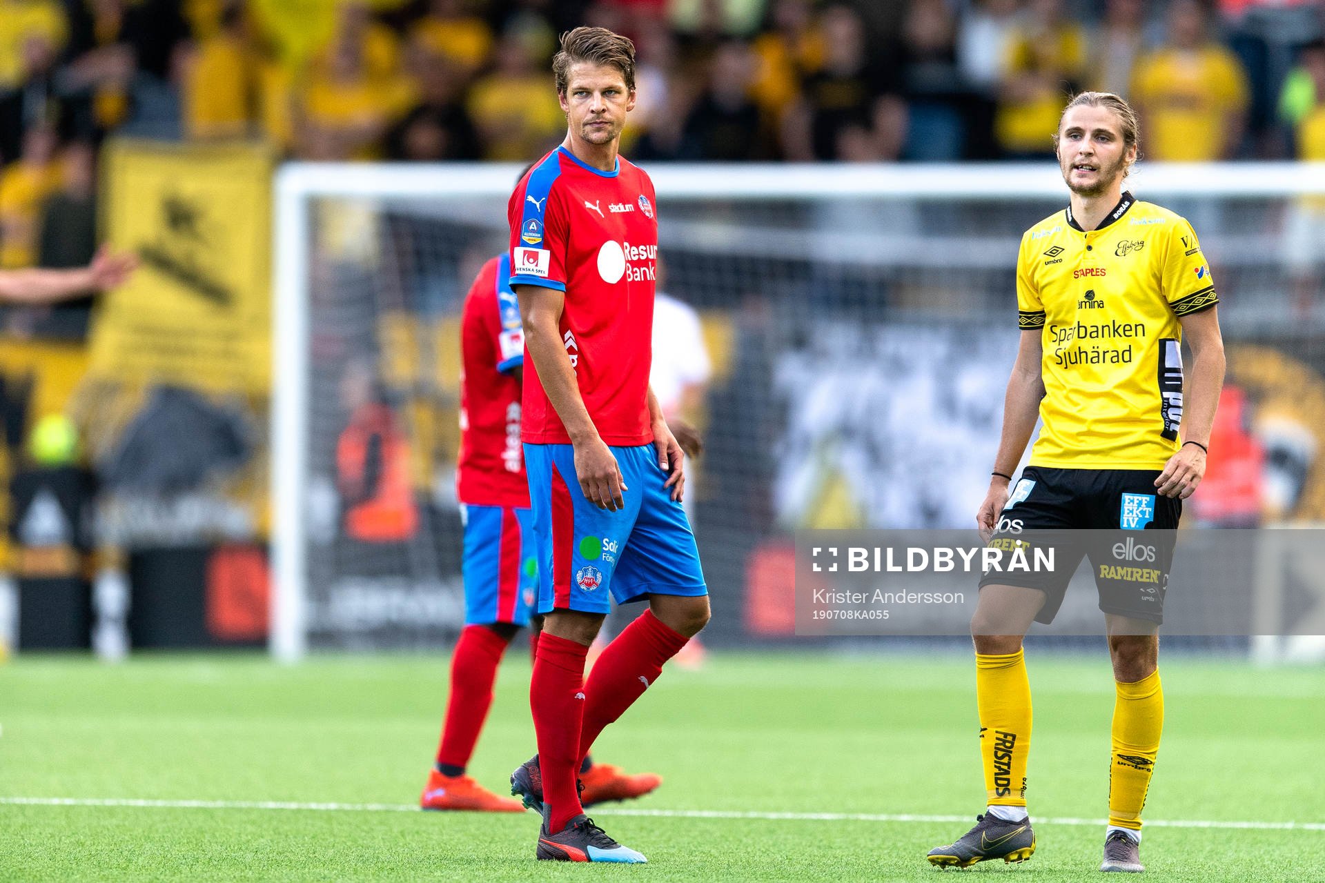Helsingborgs Fredrik Liverstam och Elfsborgs Pawel Cibicki