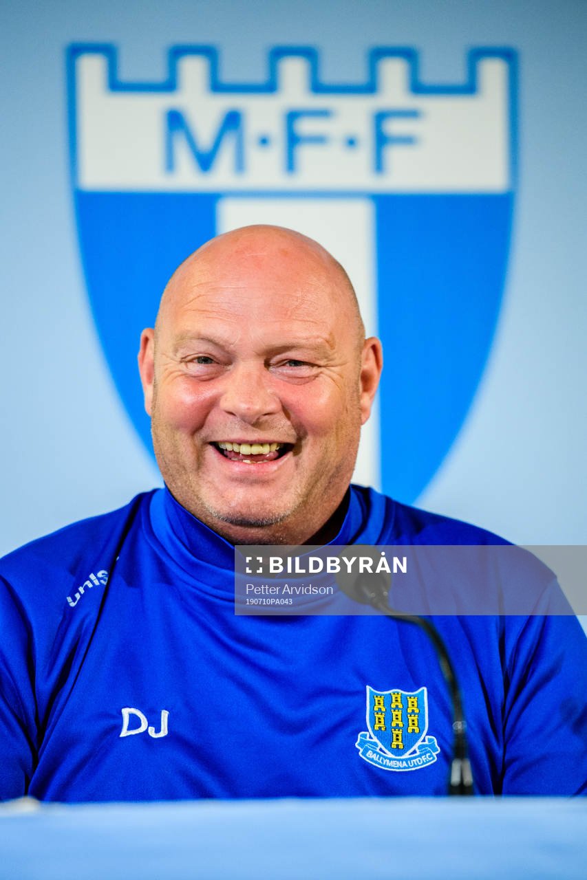 David Jeffrey head coach of Ballymena United