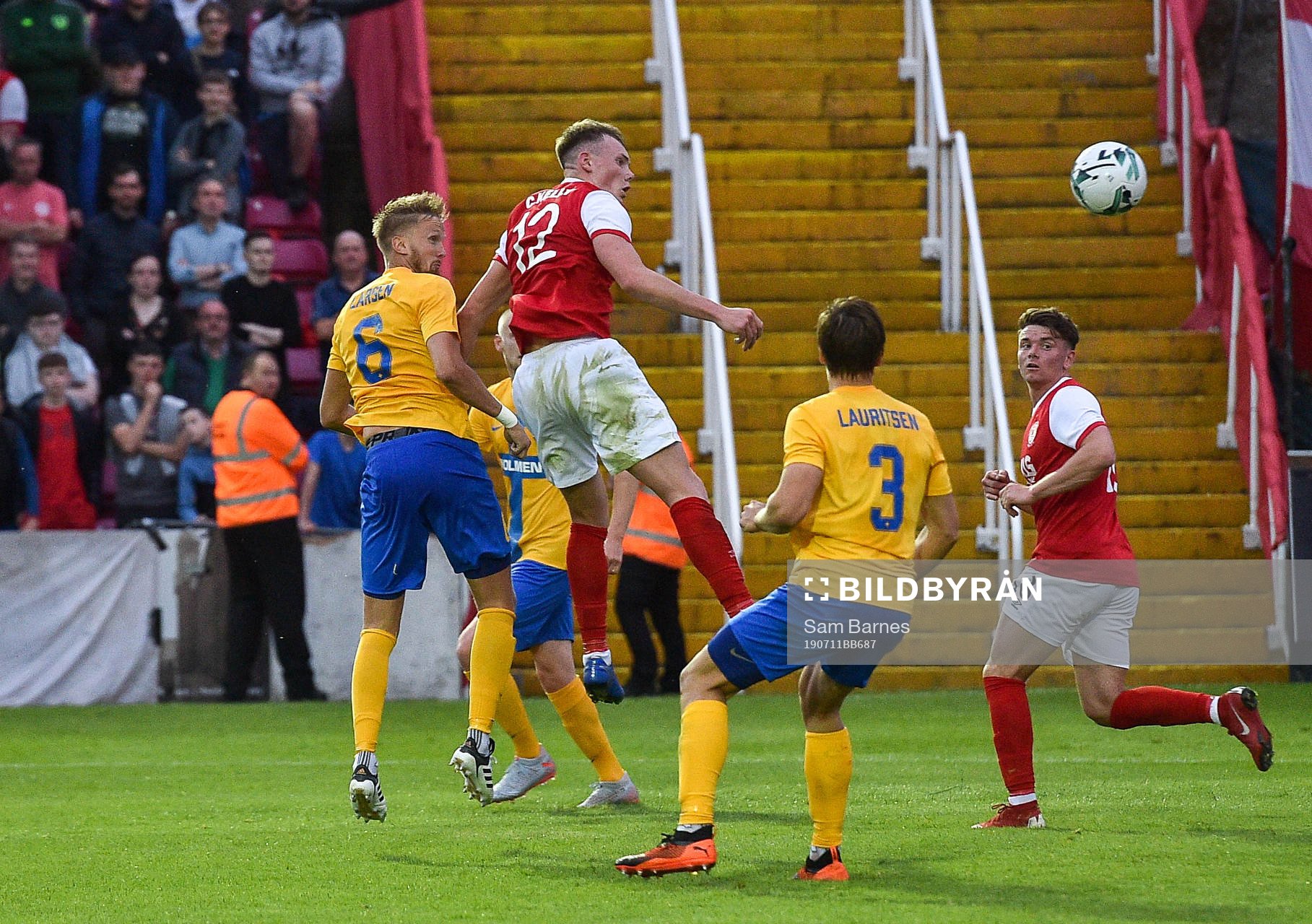 Kasper Larsen, of IFK Norrköping scores the second goal