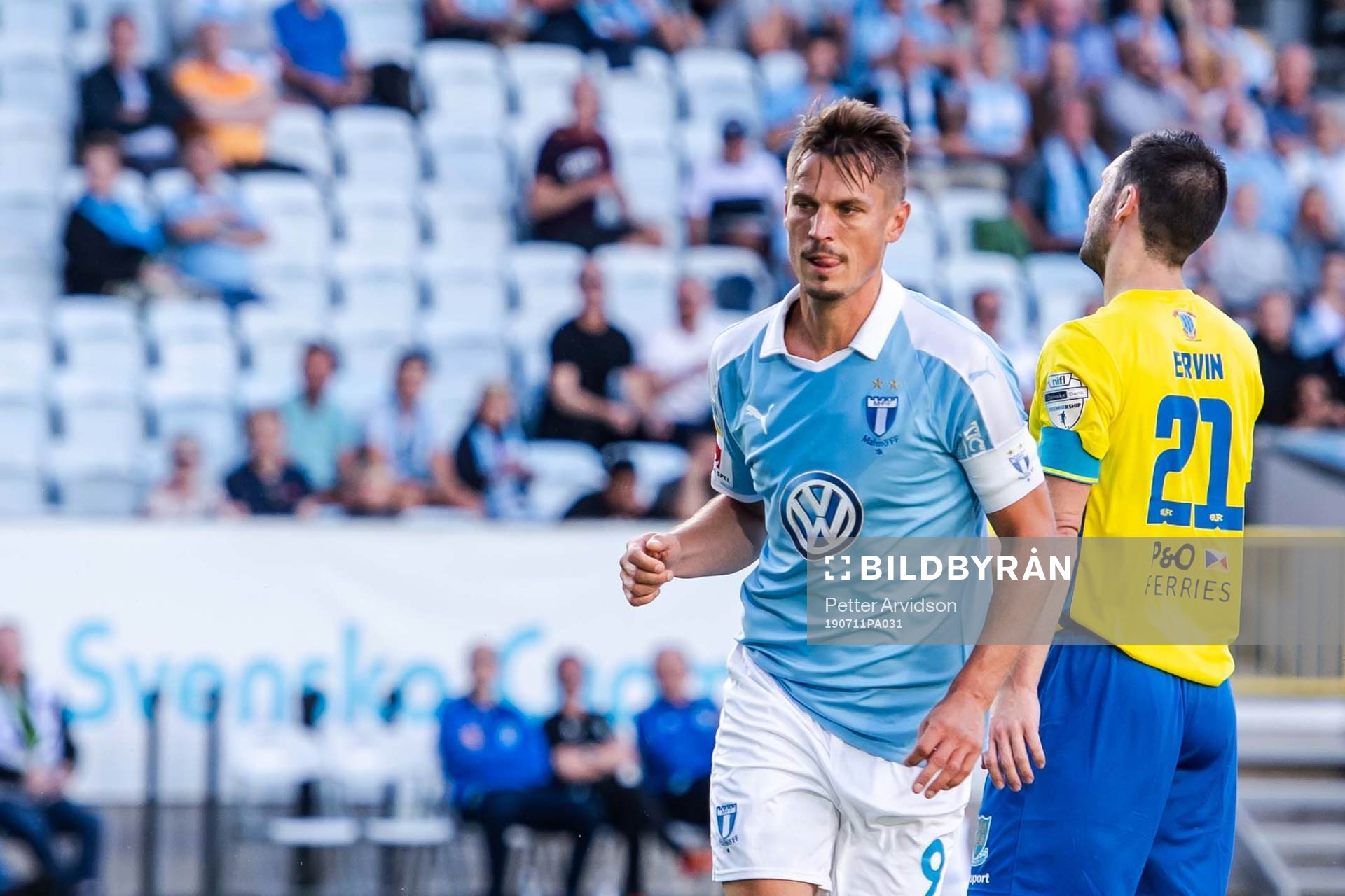 Markus Rosenberg of Malmö FF celebrate