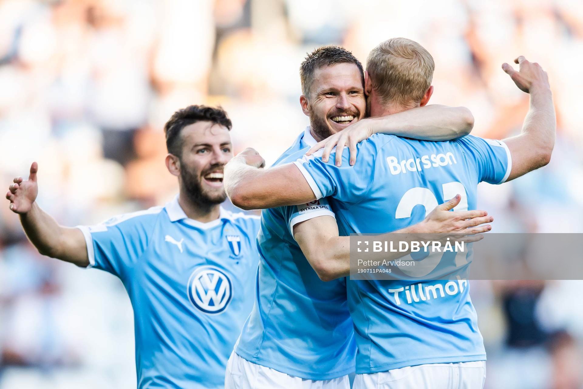 Lasse Nielsen and Franz Brorsson celebrate