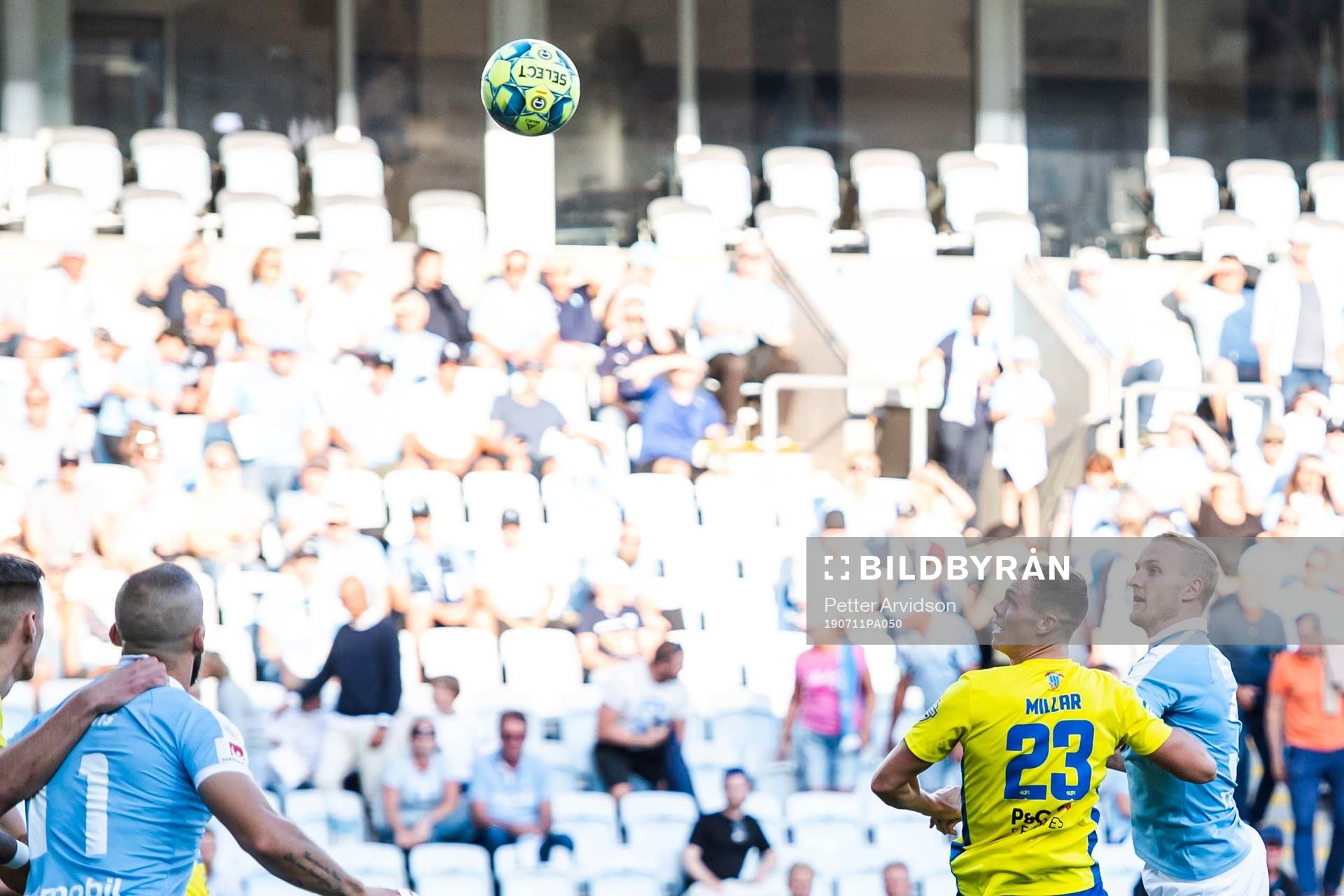 Franz Brorsson of Malmö FF scores 4-0