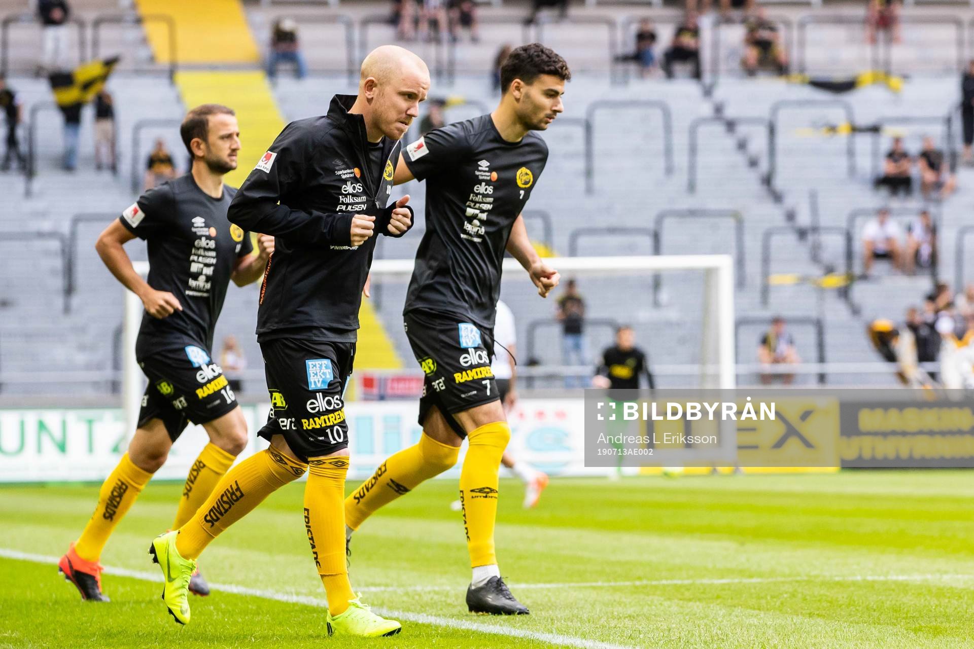 Elfsborgs Robert Gojani, Simon Lundevall och Deniz Hümmet
