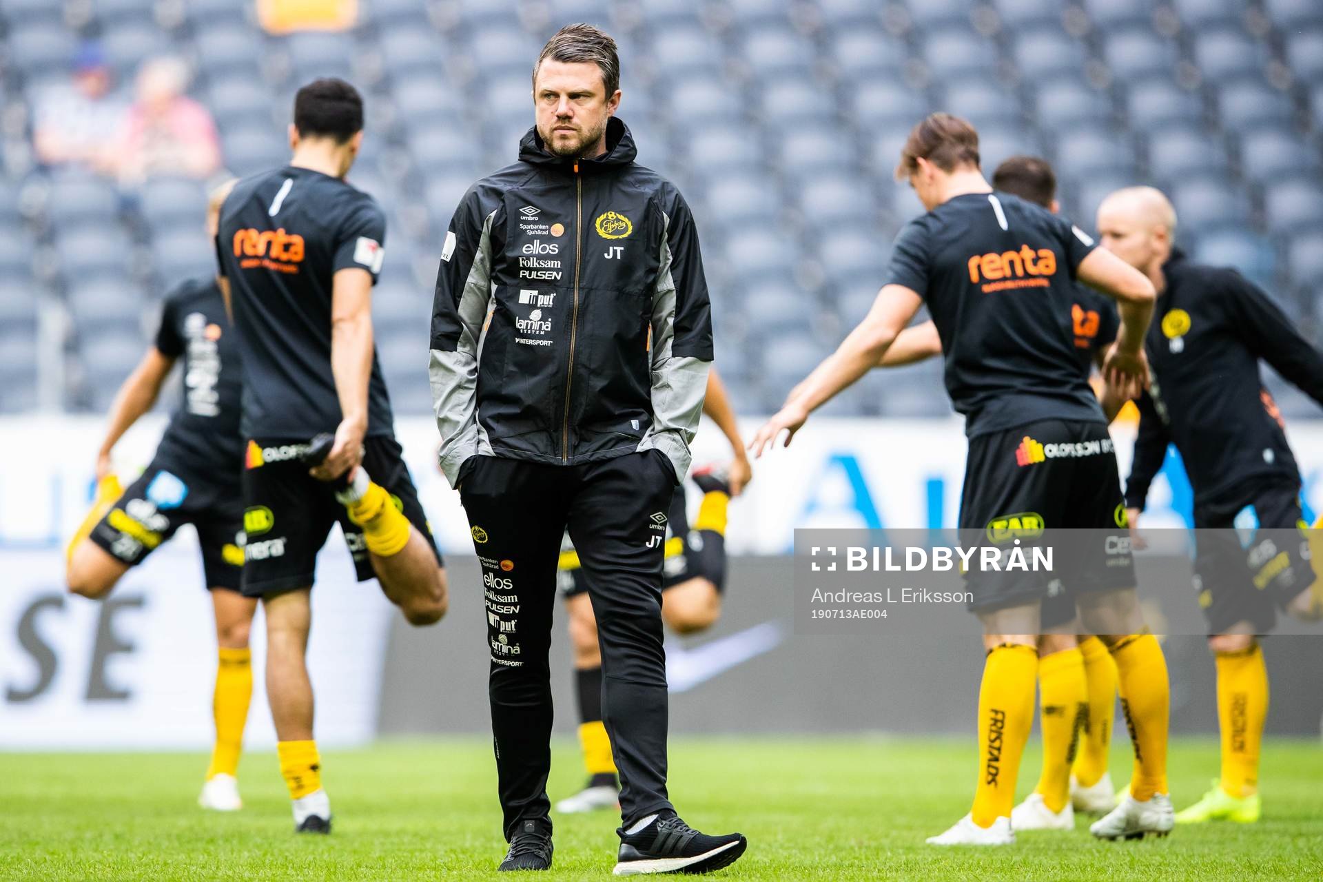 Elfsborgs tränare Jimmy Thelin