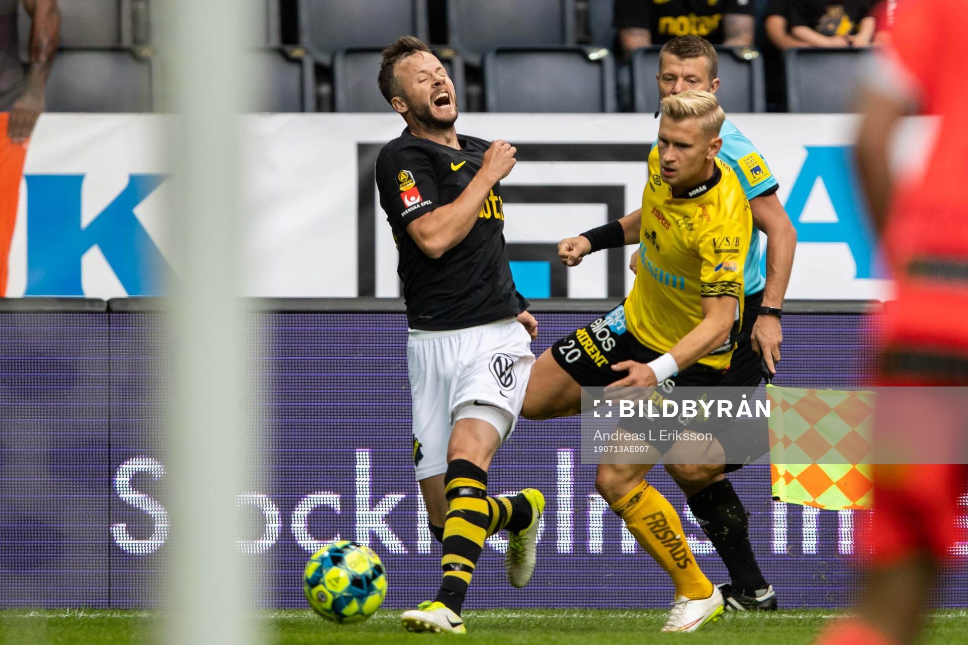 s Robert Lundström och Elfsborgs Simon Strand