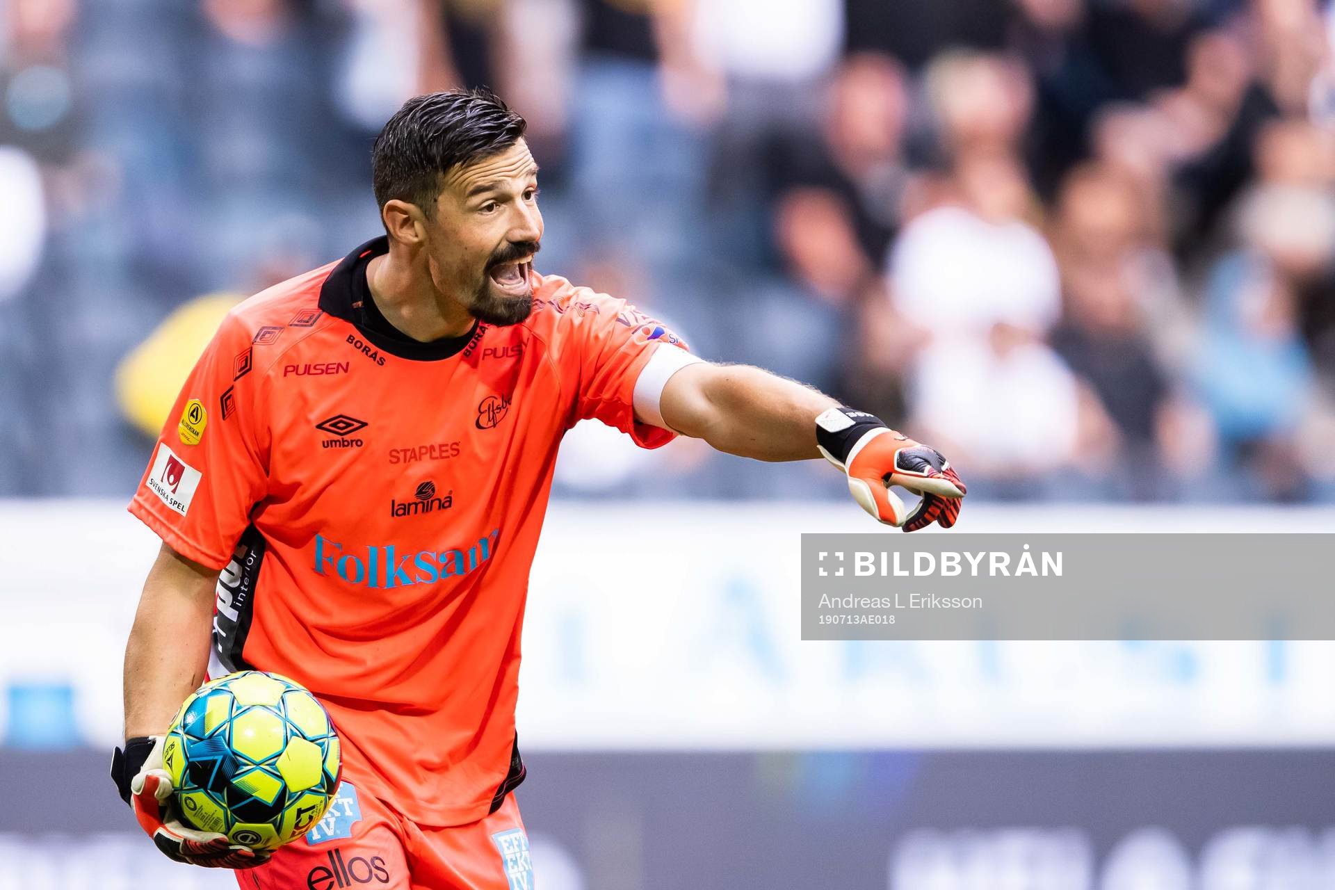 Elfsborgs målvakt Kevin Stuhr Ellegaard