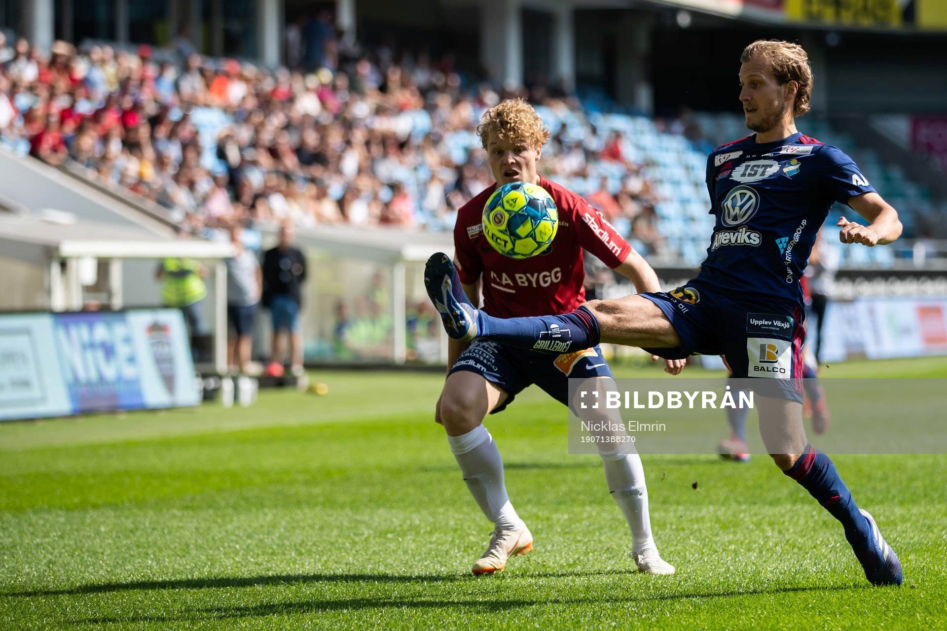 Örgrytes Freddie Brorsson och Östers Oliver Silverholt