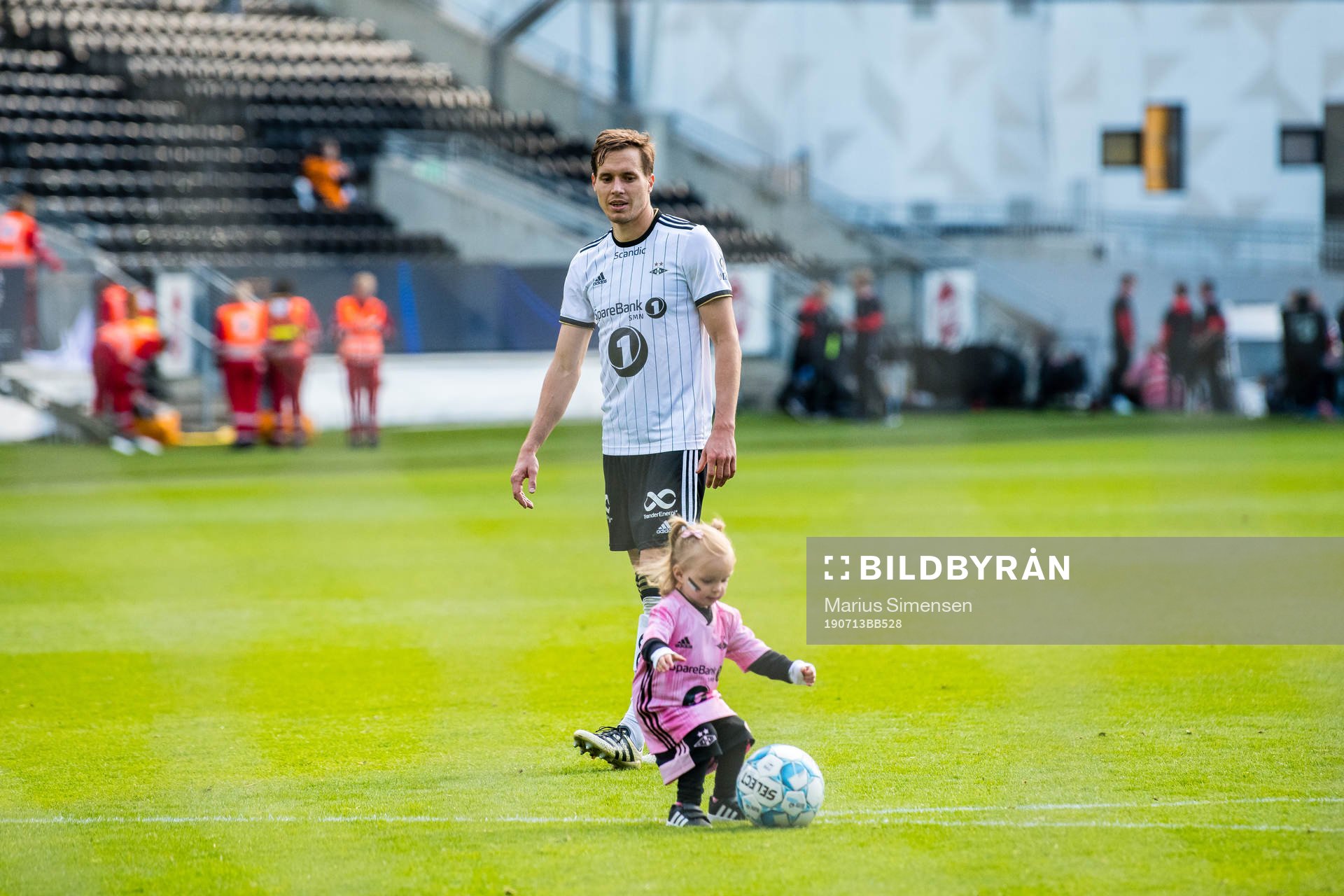 Anders Ågnes Konradsen of Rosenborg after the Eliteserien match between Rosenborg and Viking on July 13, 2019 in Trondheim.