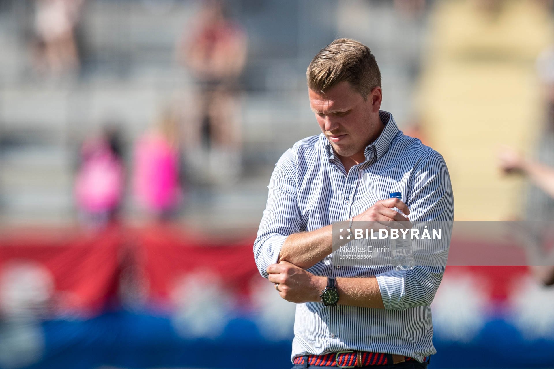 Östers tränare Christian Järdler