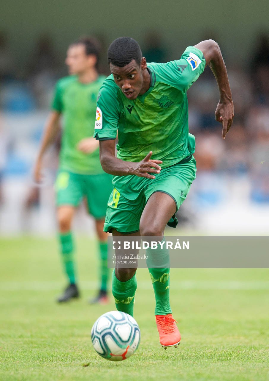 Alexander Isak of Real Sociedad