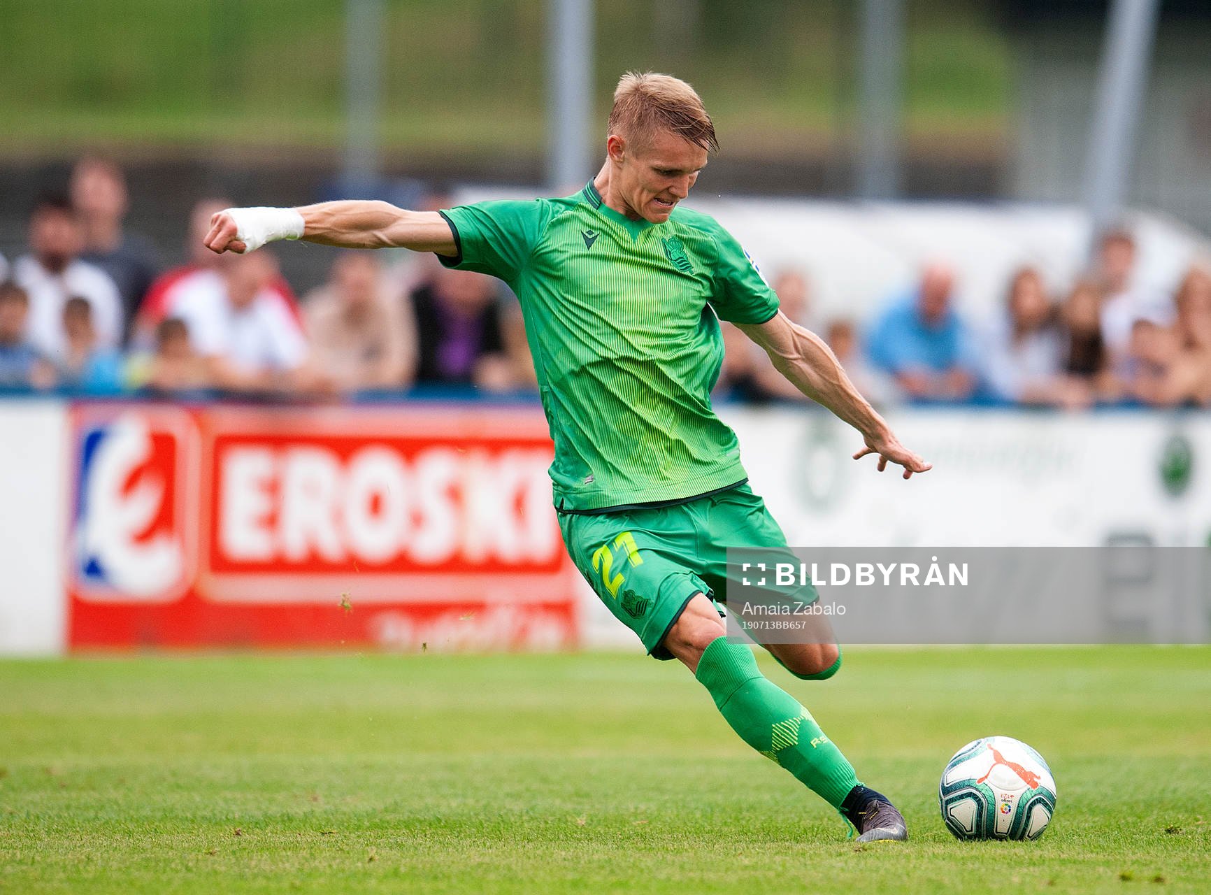 Martin Ødegaard of Real Sociedad