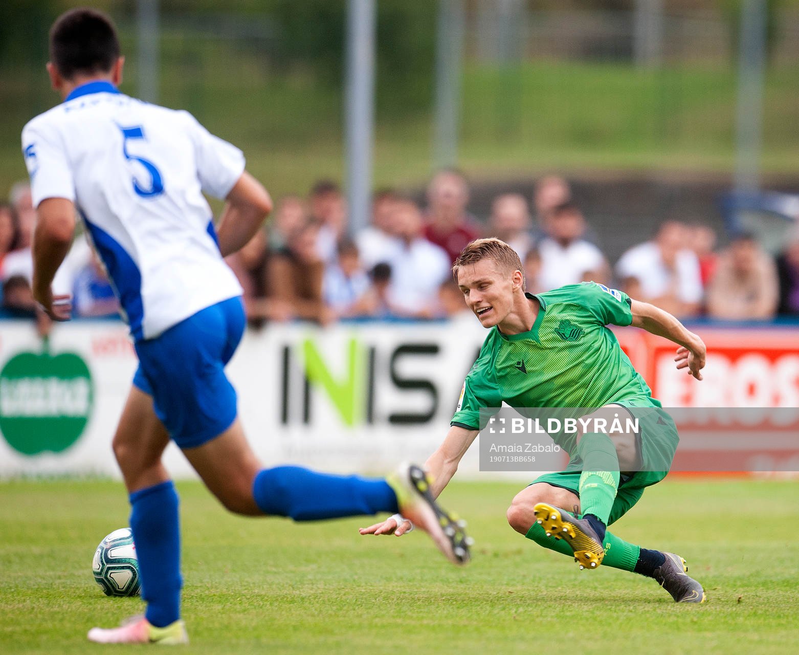 Martin Ødegaard of Real Sociedad