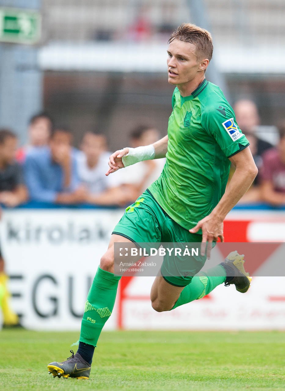 Martin Ødegaard of Real Sociedad