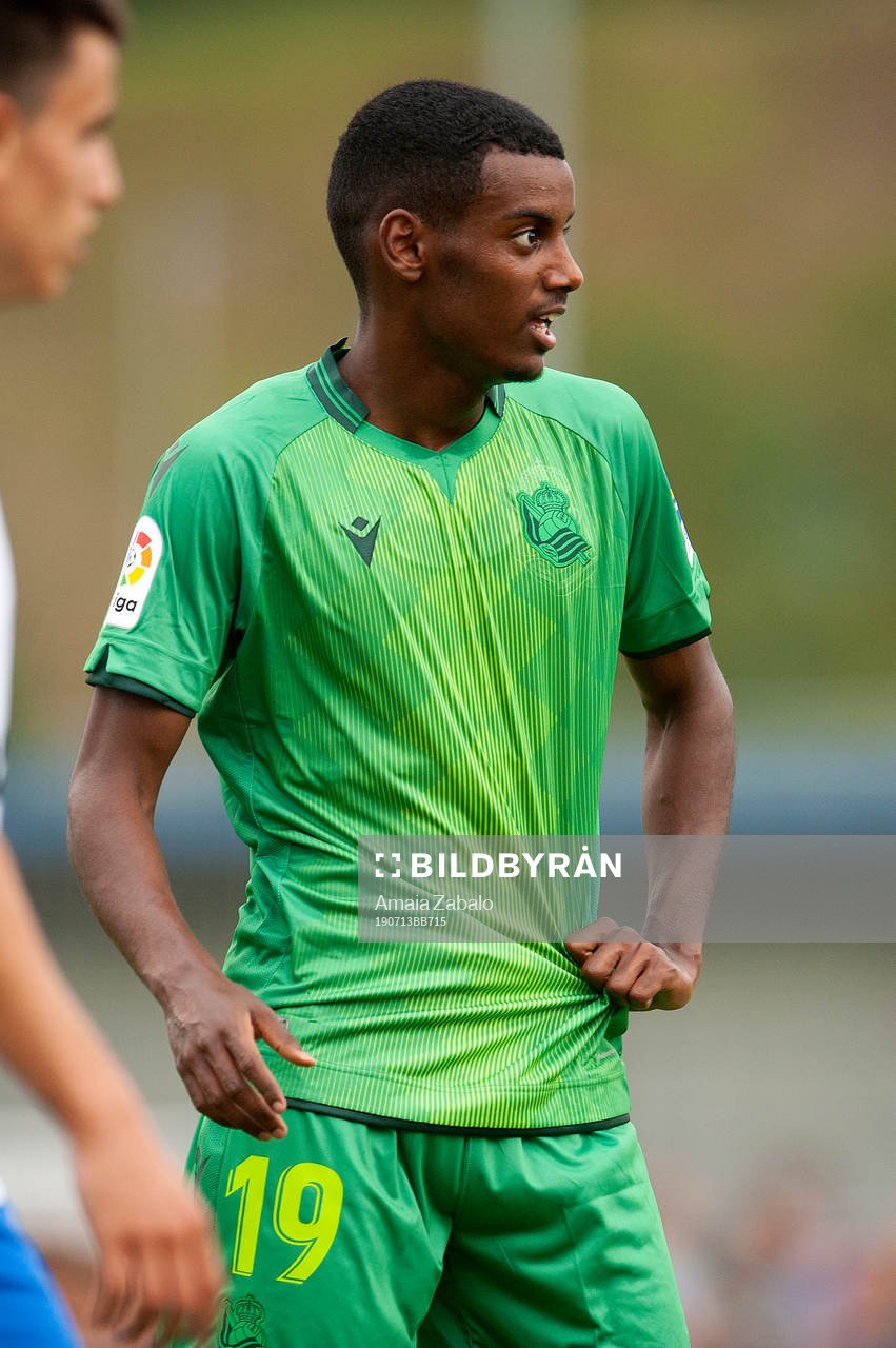 Alexander Isak of Real Sociedad