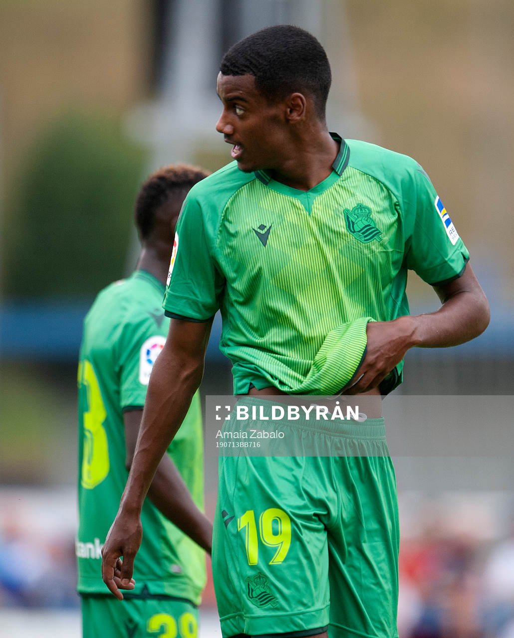 Alexander Isak of Real Sociedad