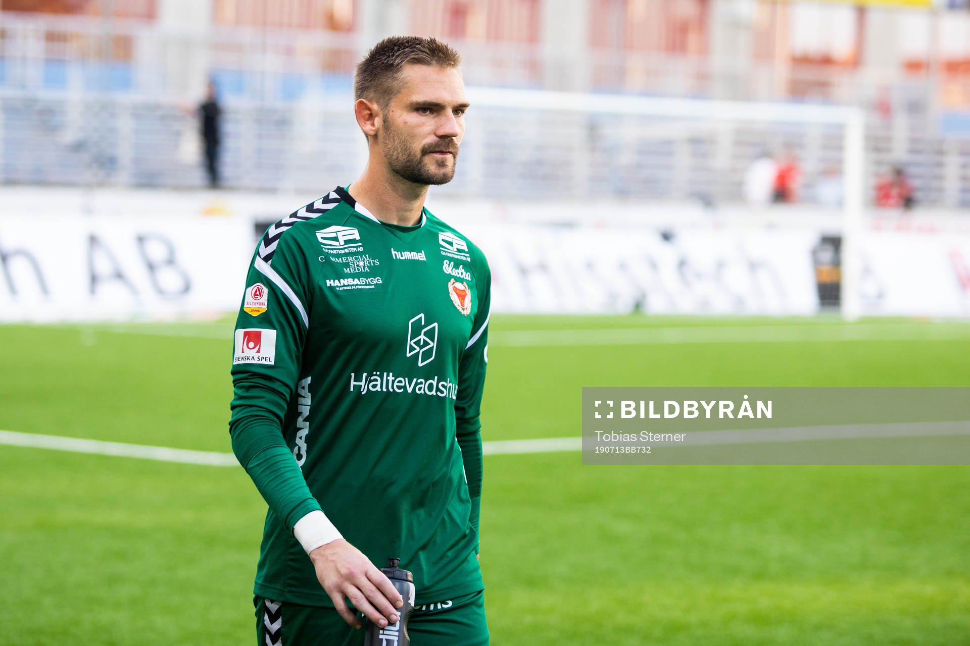 Kalmars målvakt Lucas Hägg-Johansson deppar