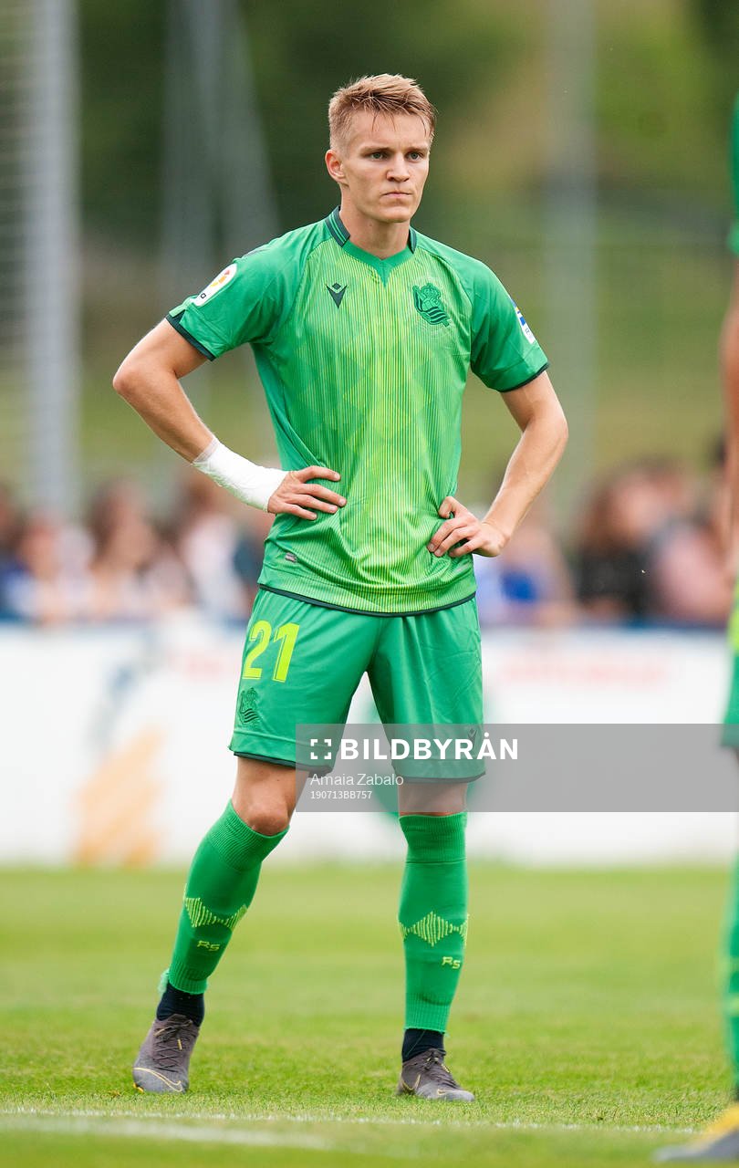 Martin Ødegaard of Real Sociedad