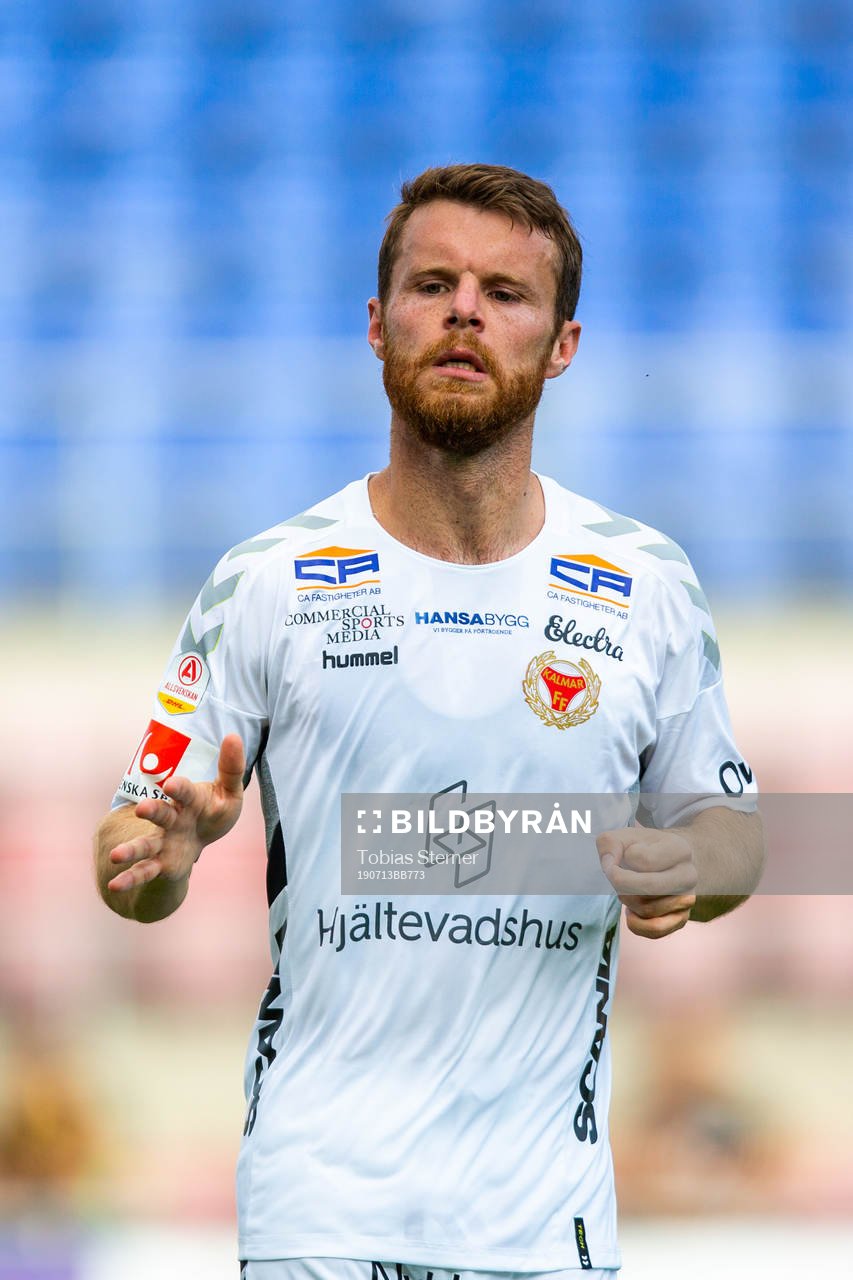 Kalmars Måns Söderqvist deppar