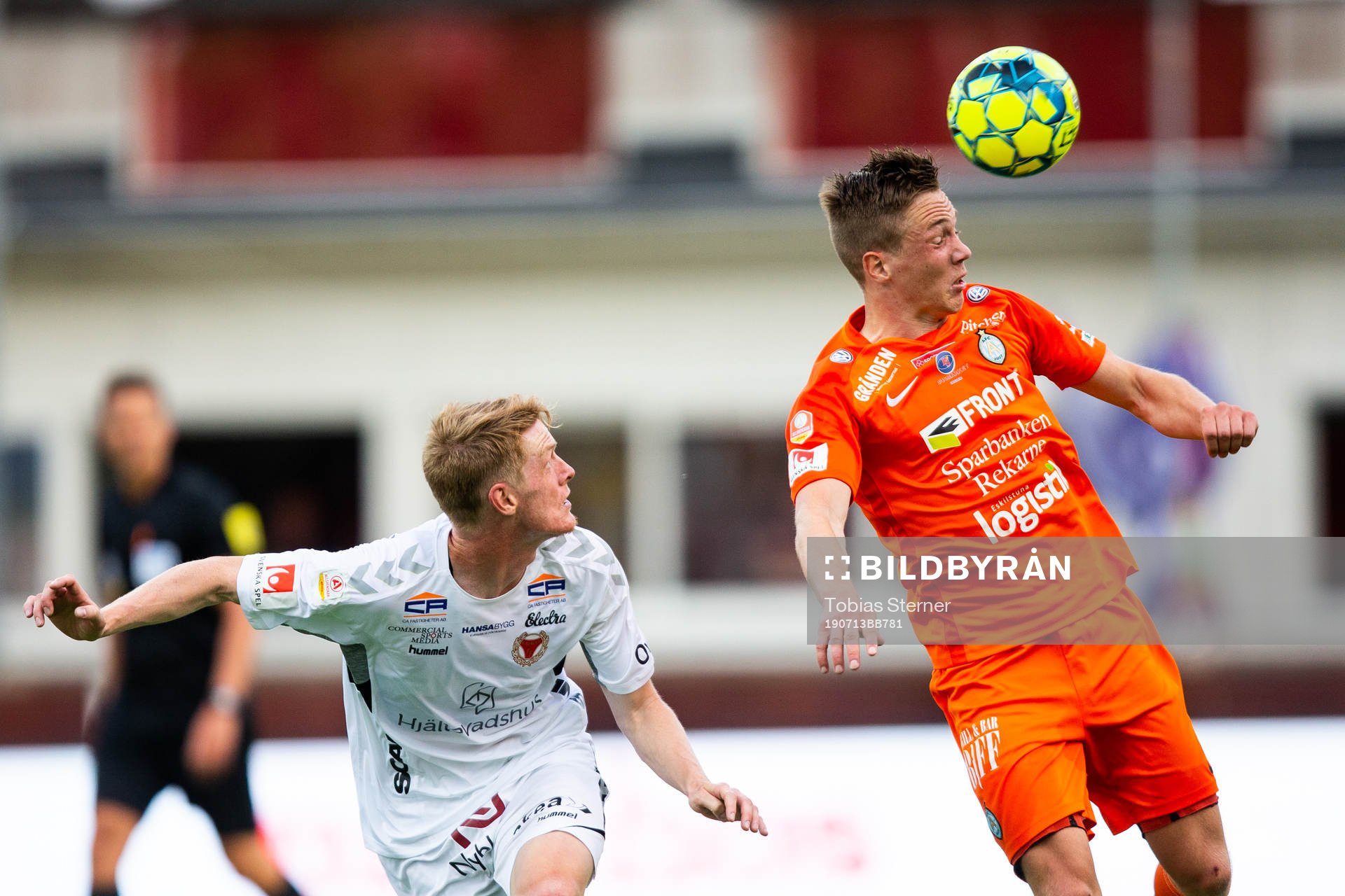 AFC Eskilstunas Gustav Jarl och Kalmars Rasmus Elm