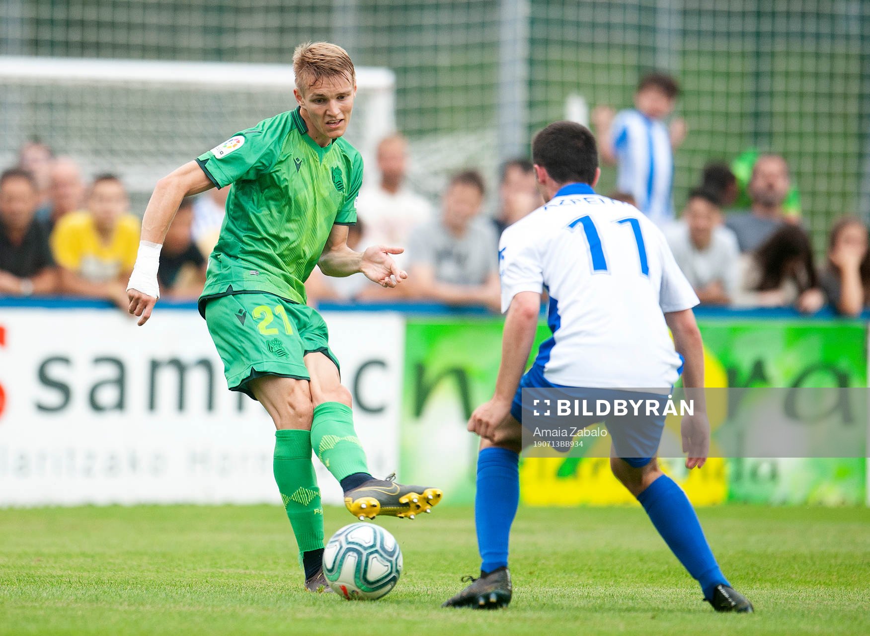 Martin Ødegaard of Real Sociedad