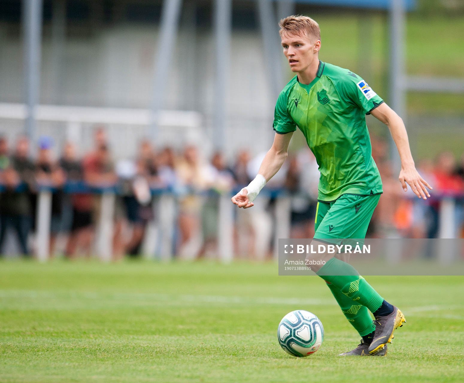 Martin Ødegaard of Real Sociedad