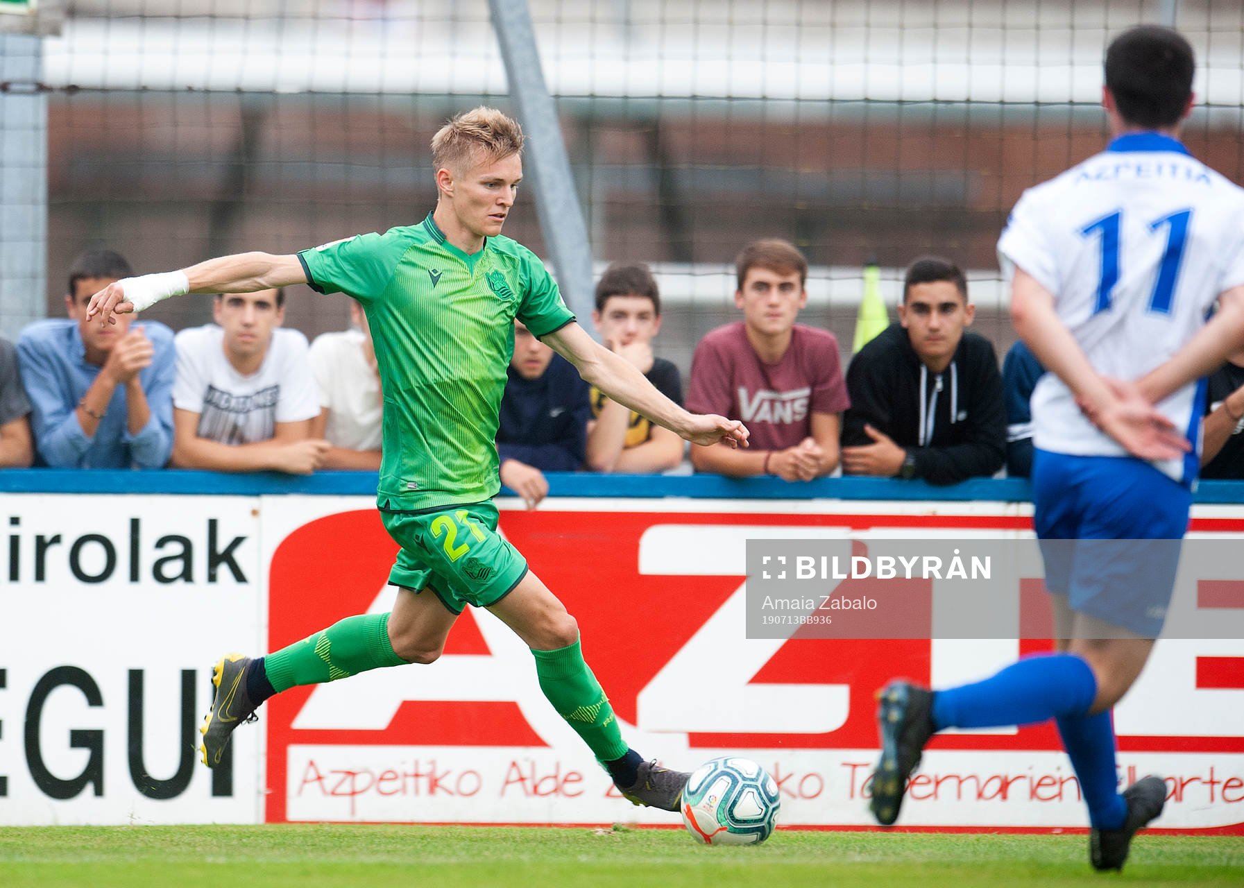 Martin Ødegaard of Real Sociedad