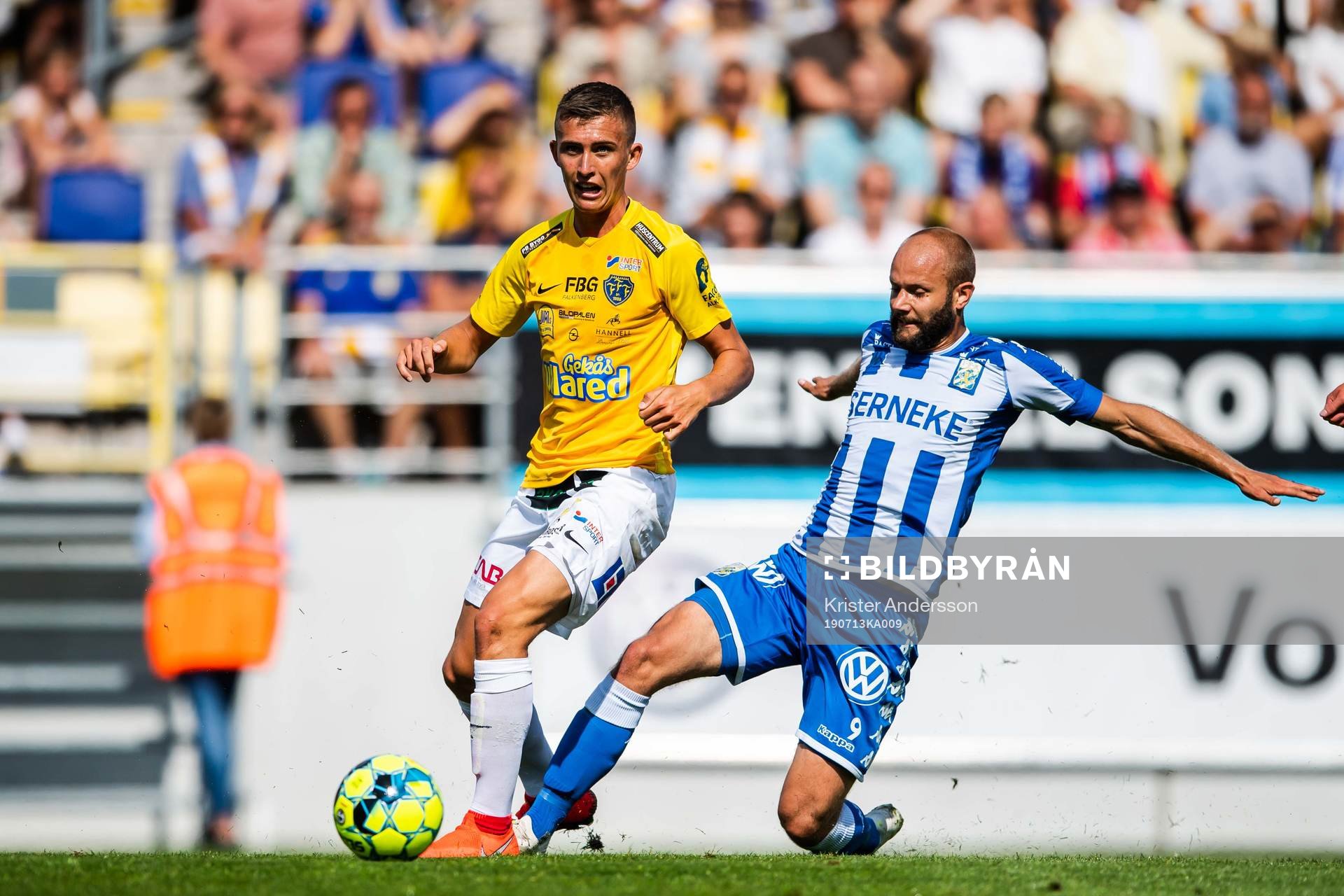 Falkenbergs John Björkengren och IFK Göteborgs Robin