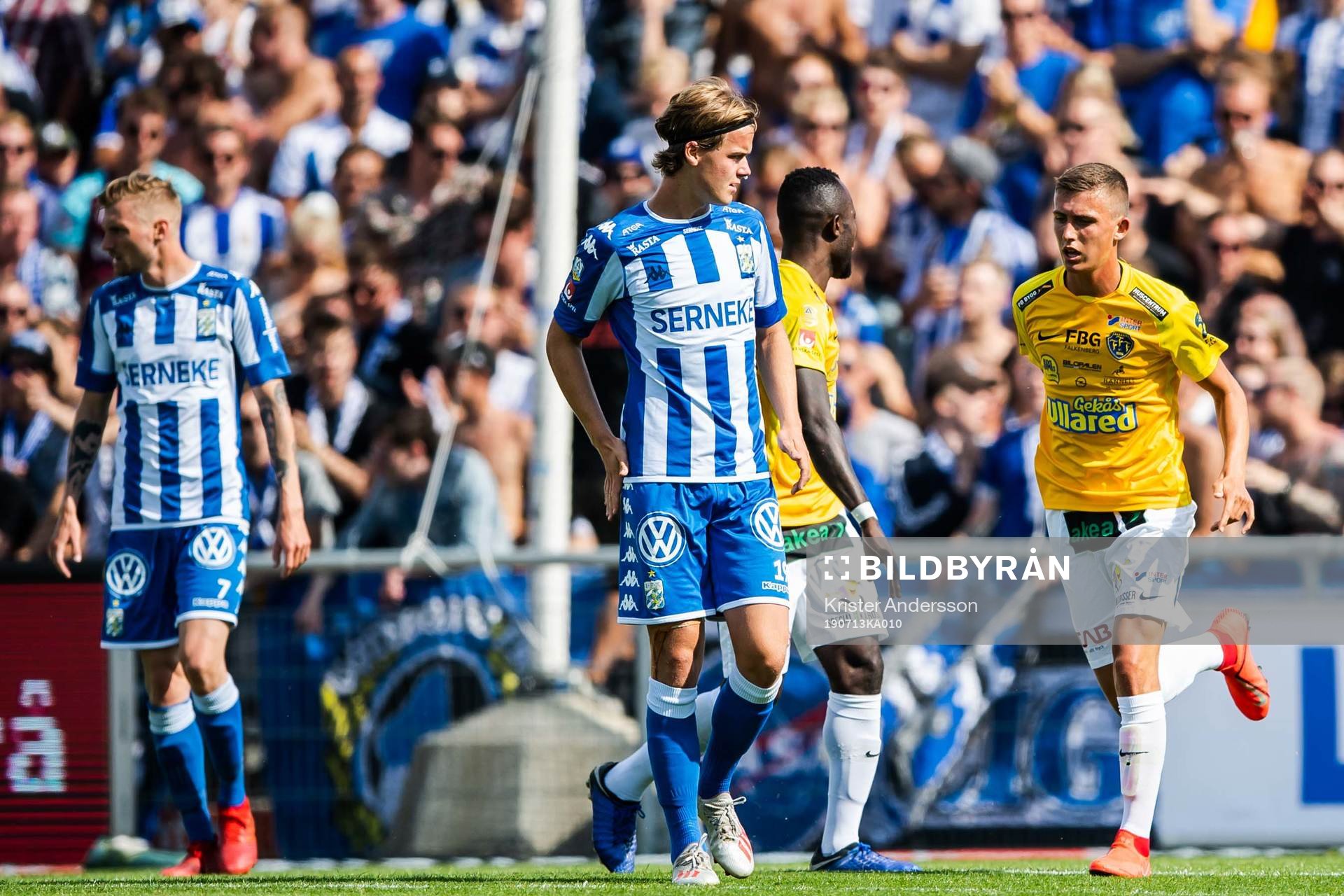 IFK Göteborgs August Erlingmark och Falkenbergs John
