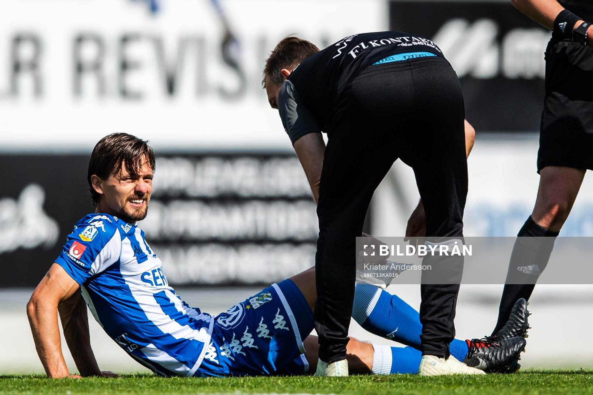 IFK Göteborgs Lasse Vibe har ont