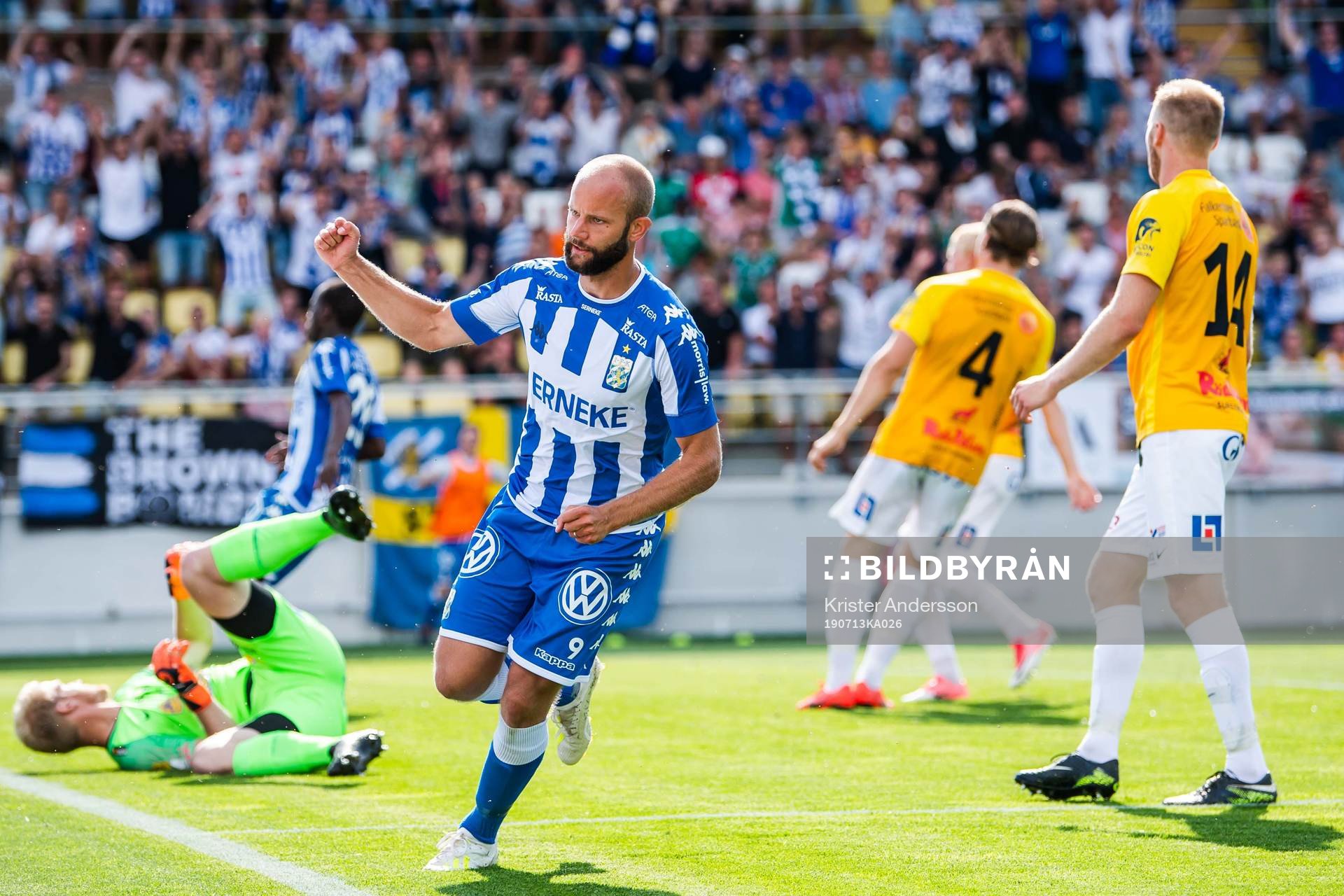 IFK Göteborgs Robin Söder jublar